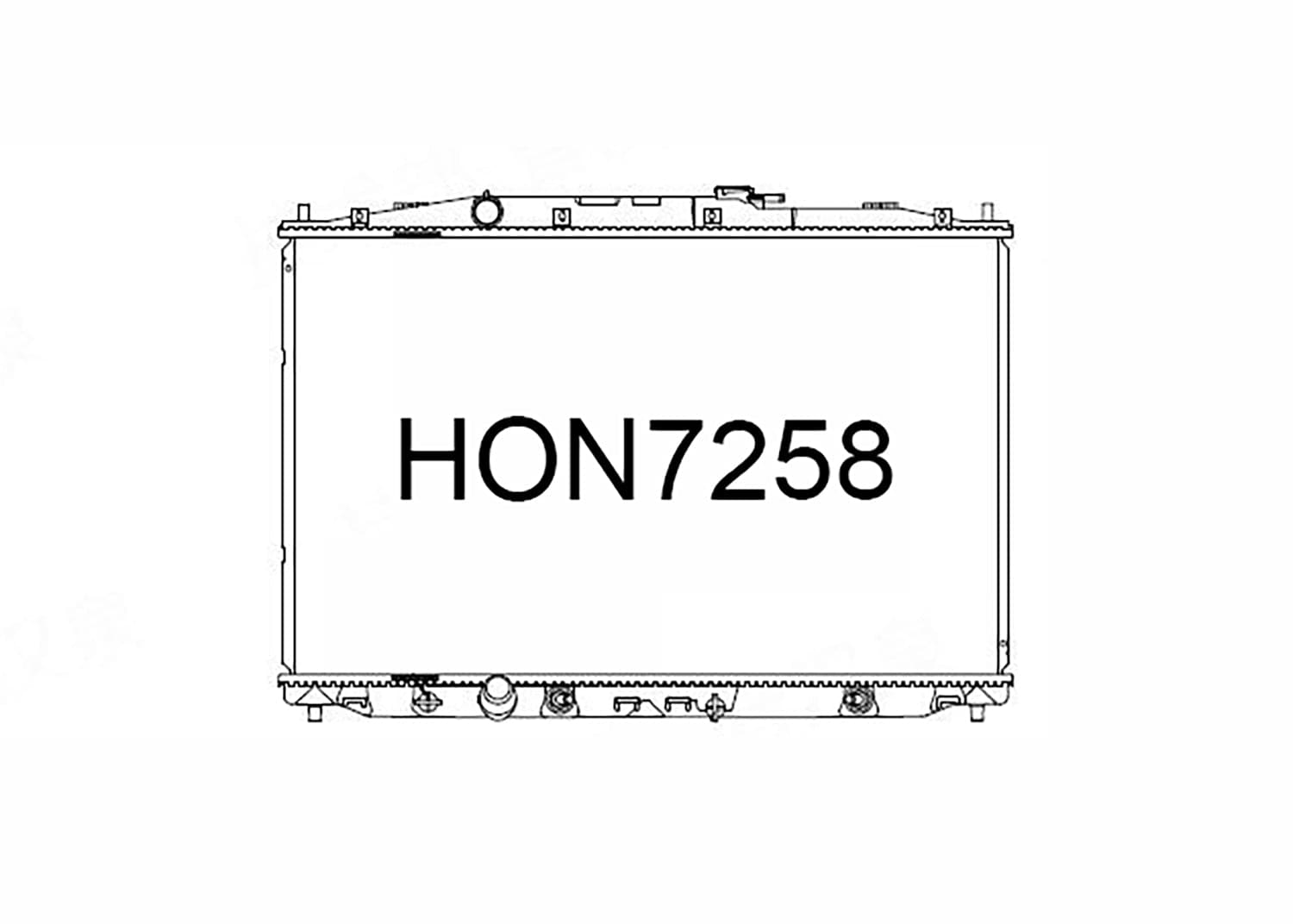 Fenix Cooling Radiator Honda Elysion 2.4L Petrol 2004-2013 SR