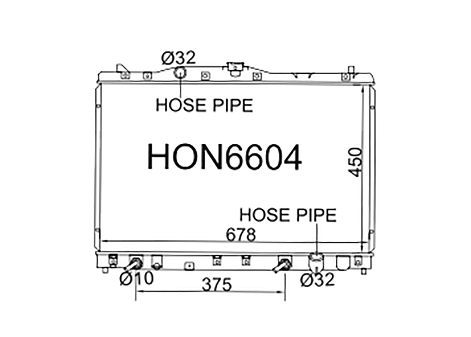 Fenix Cooling Radiator Honda Legend KA9 1995-2004 SR