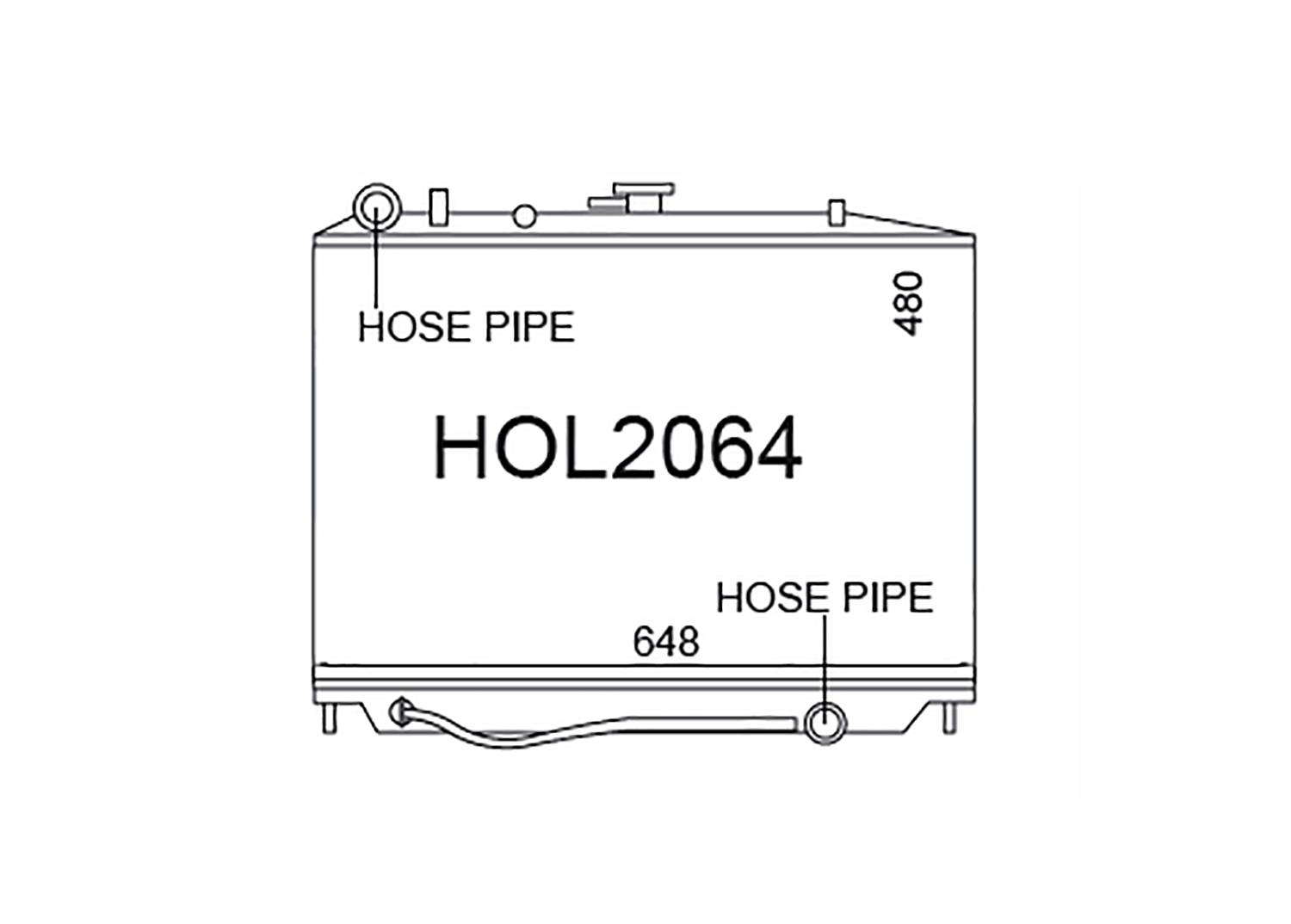 Fenix Cooling Radiator Isuzu Bighorn 3.5L Petrol 1991-2002 SR