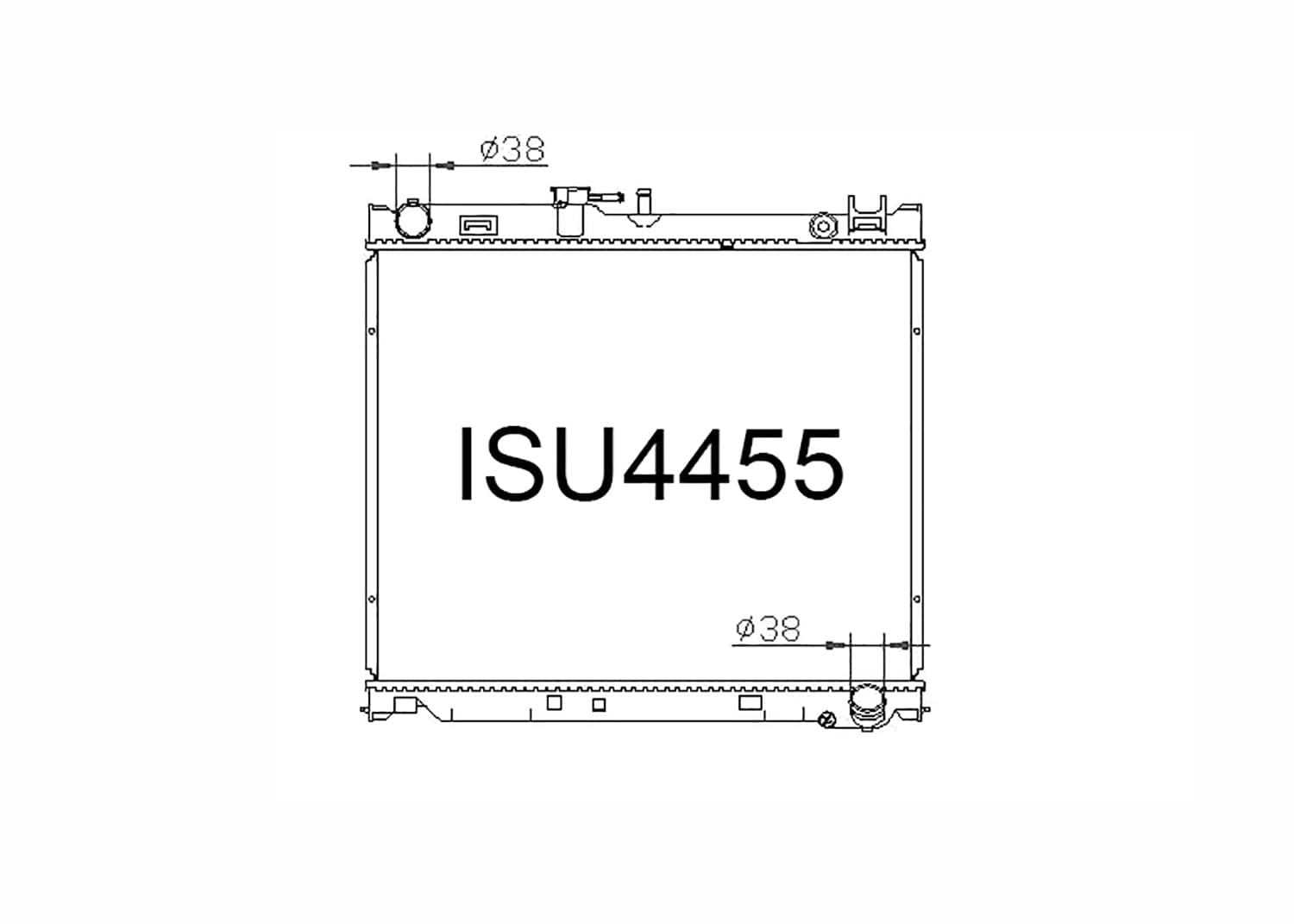 Fenix Cooling Radiator Isuzu D-Max RA / RC 2.4L Petrol & 3.0L / 3.5L Diesel 2006-2012 SR