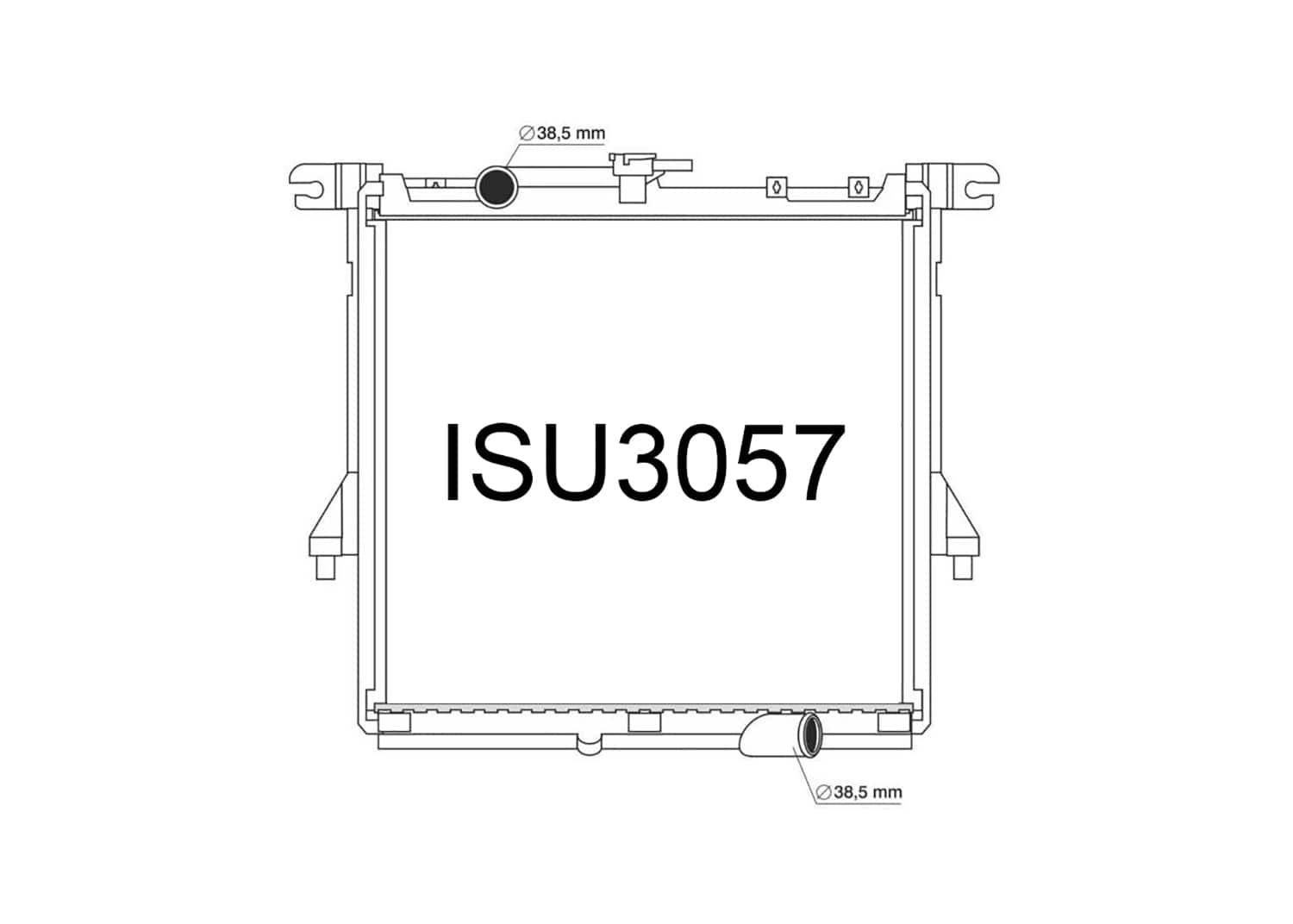 Fenix Cooling Radiator Isuzu D-Max RG & MU-X RJ 3.0L Diesel 2019- SR