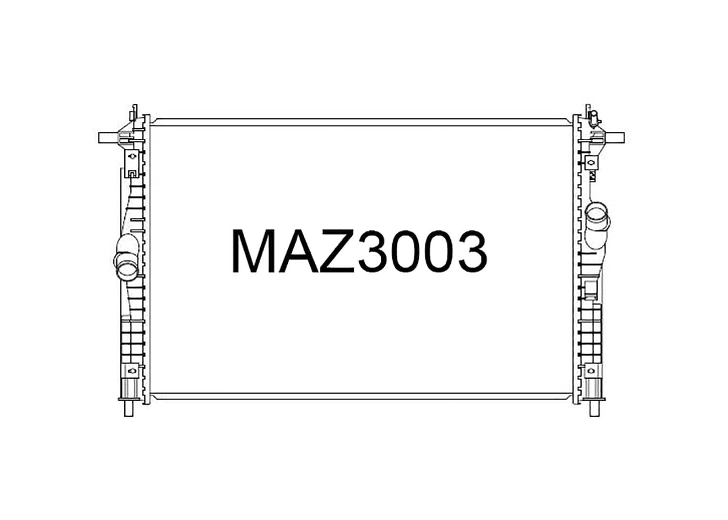 Fenix Cooling Radiator Mazda 3 [BP] 1.5L Petrol 2019- SR