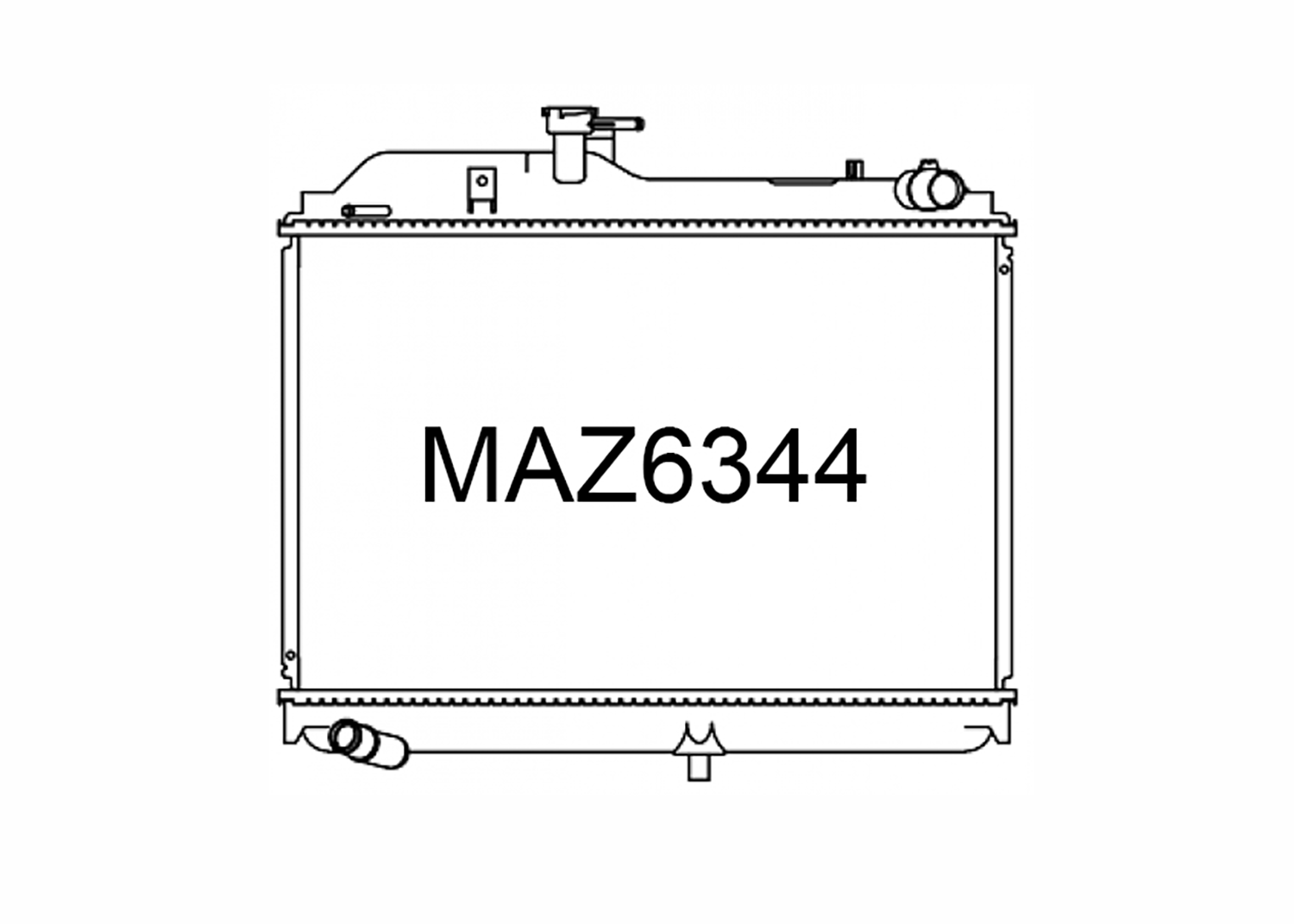 Fenix Cooling Radiator Mazda Bongo SK 1999-2012 SR