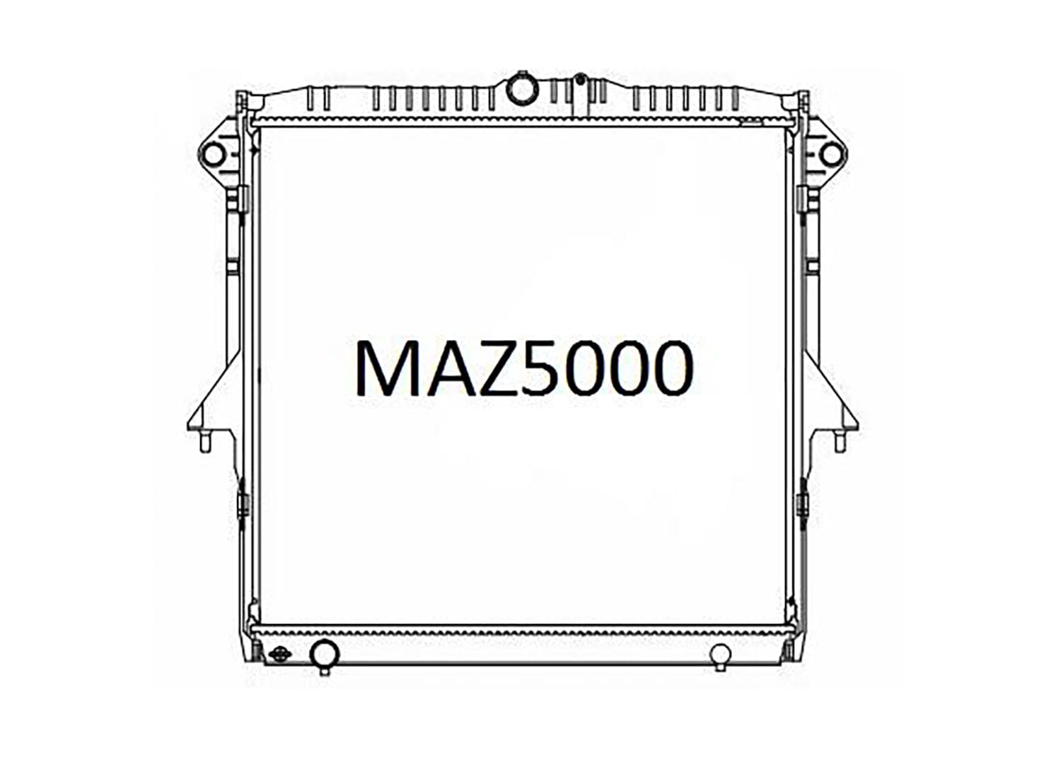 Fenix Cooling Radiator Mazda BT-50 3.2L Diesel 2011-2020 SR
