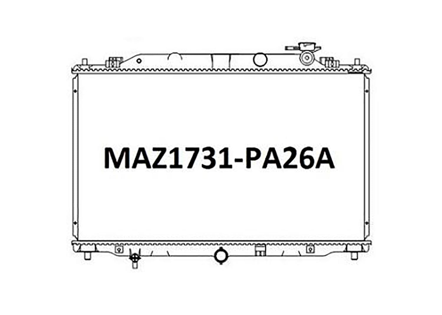 Fenix Cooling Radiator Mazda CX-5 [KE] 2.2L Diesel 2012- SR