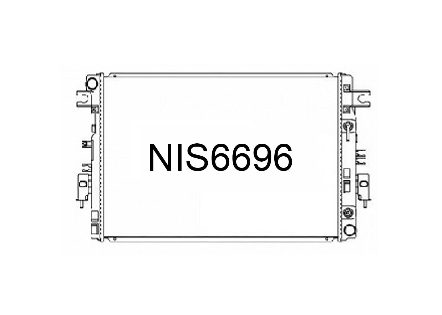 Fenix Cooling Radiator Nissan Navara D23 NP300 ST / ST-X 2.3L & 2.5L Diesel 2015- SR