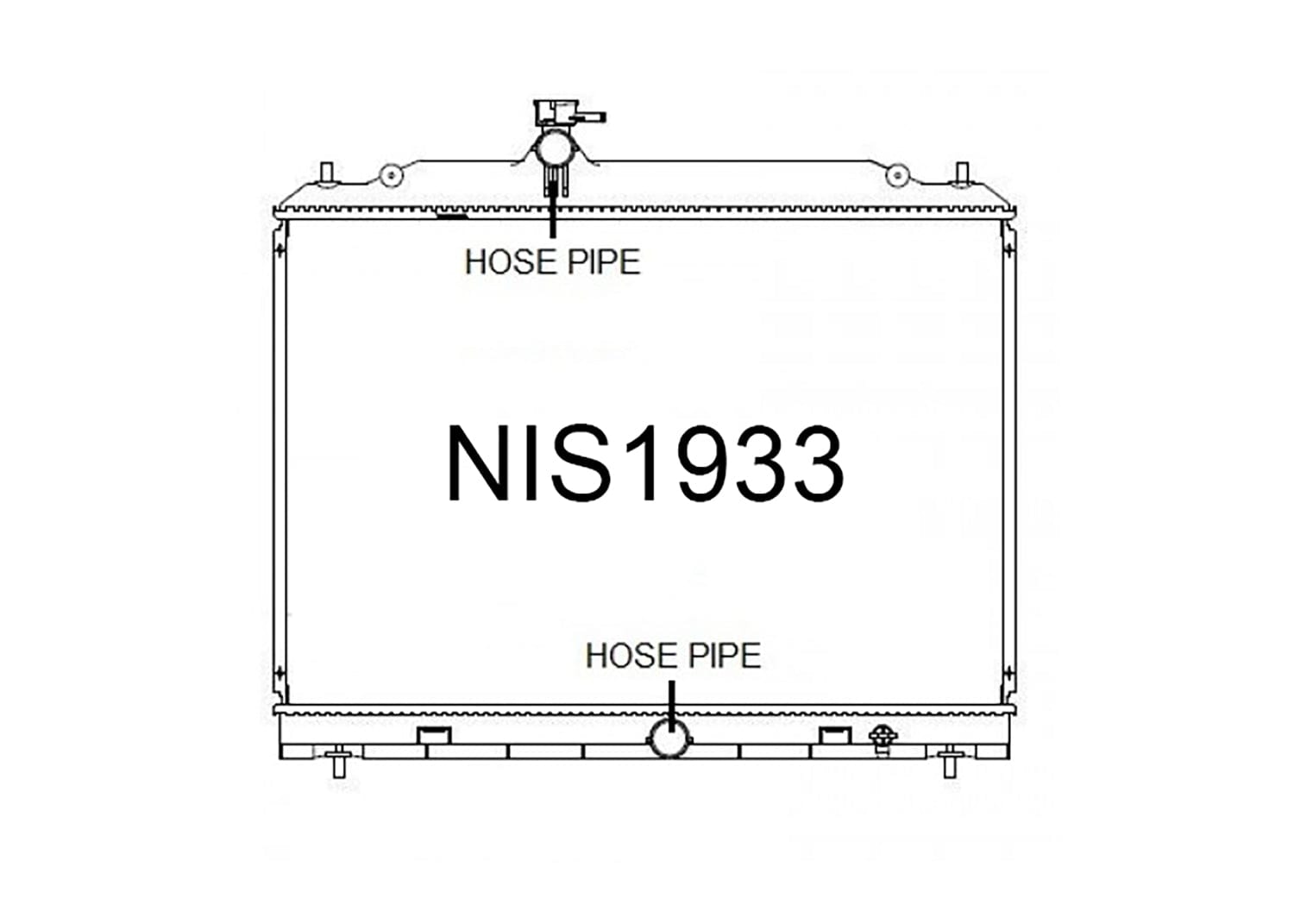 Fenix Cooling Radiator Nissan Serena C25 2.0L Petrol 2005-2010 SR
