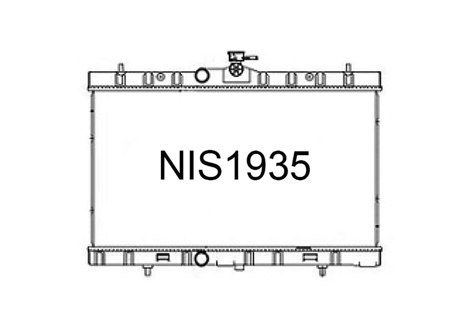 Fenix Cooling Radiator Nissan Serena C27 2.0L Petrol 2016- SR
