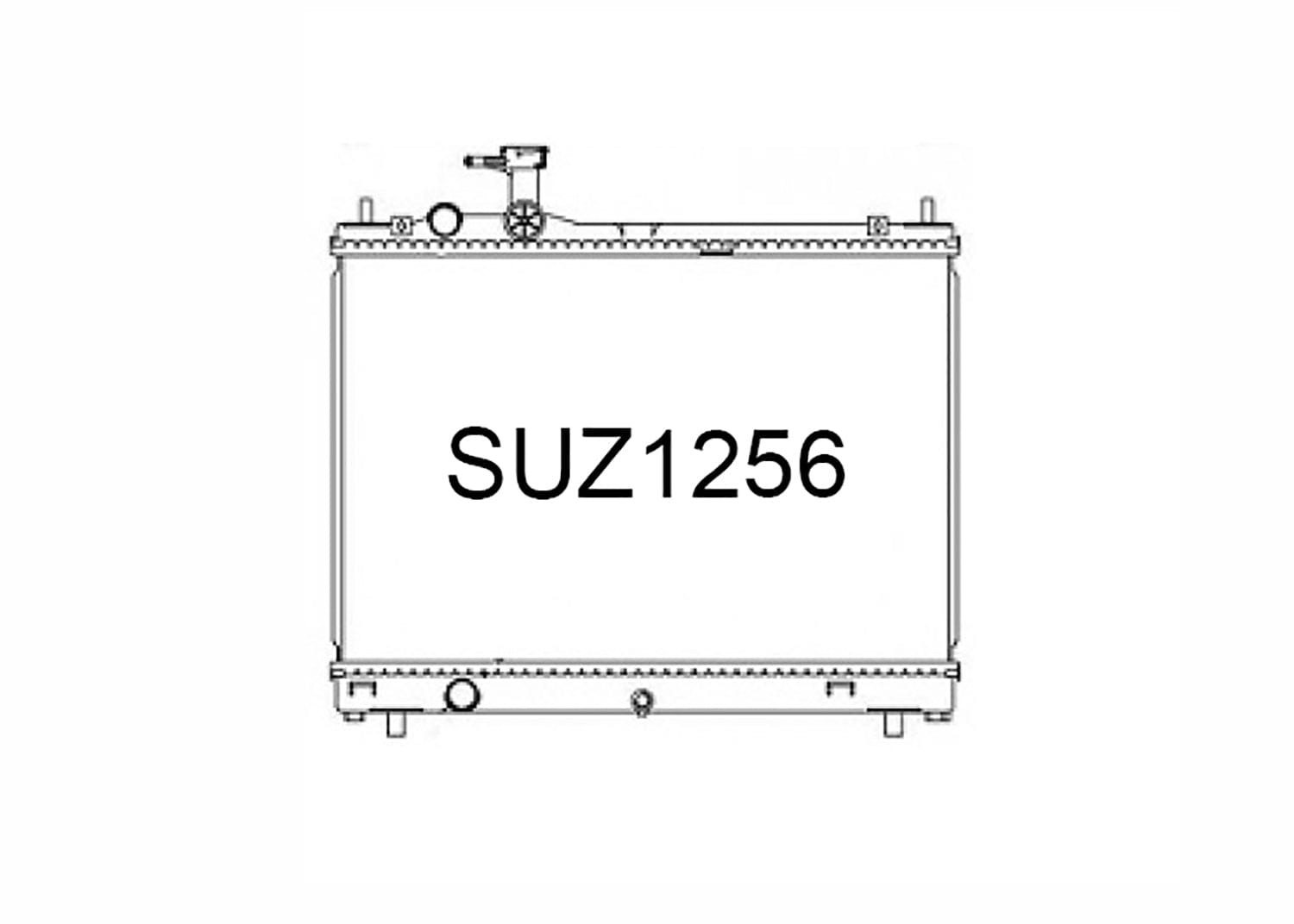 Fenix Cooling Radiator Suzuki Swift AZG 1.2L Petrol / Hybrid 2017 SR