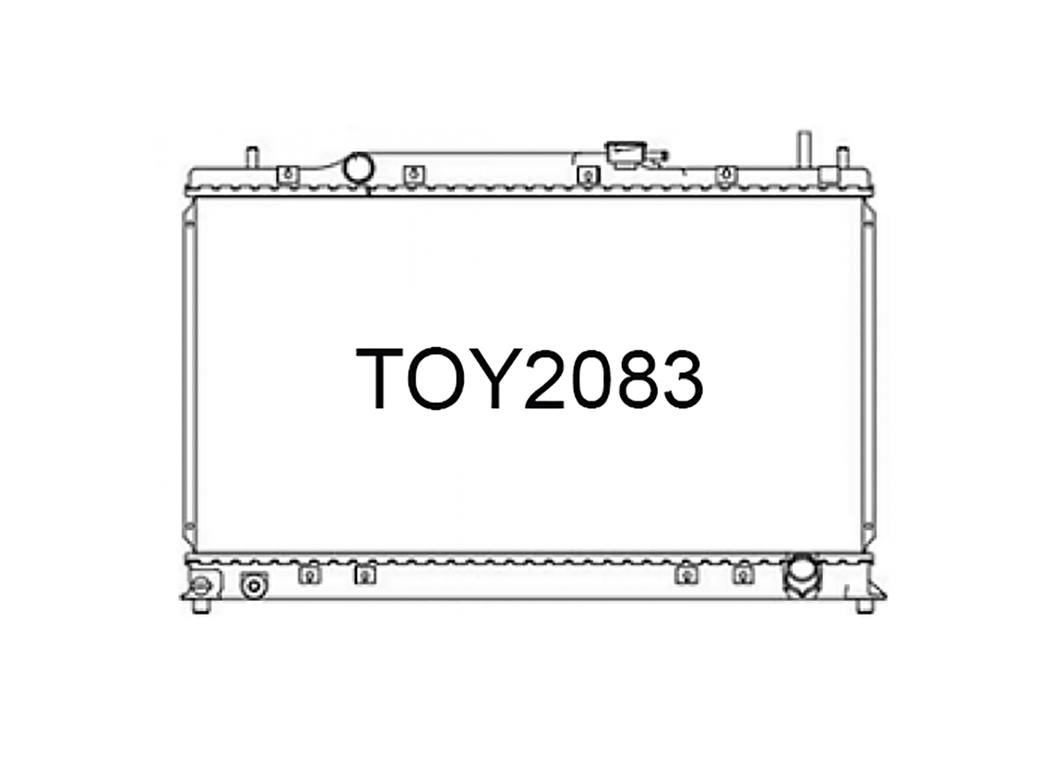 Fenix Cooling Radiator Toyota Caldina ST246 2.0L Petrol 2002-2007 [Turbo] SR