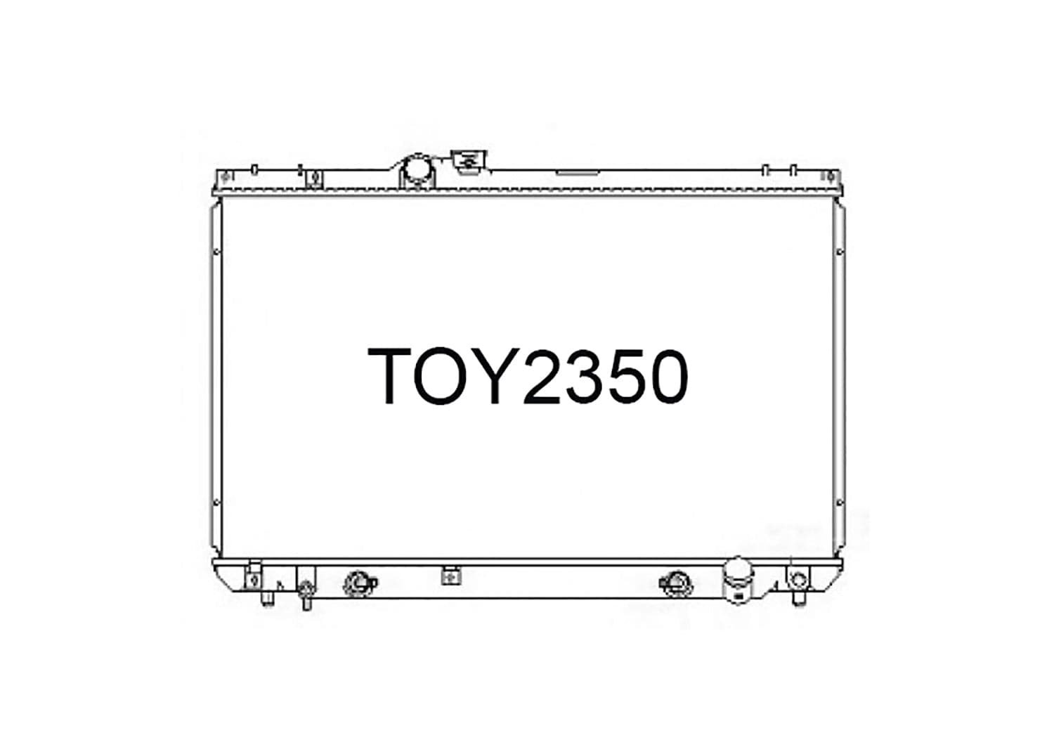 Fenix Cooling Radiator Toyota Crown JZS171 / JZS175 & Progres JCG10 Petrol 1999-2007 [non-FSE] SR