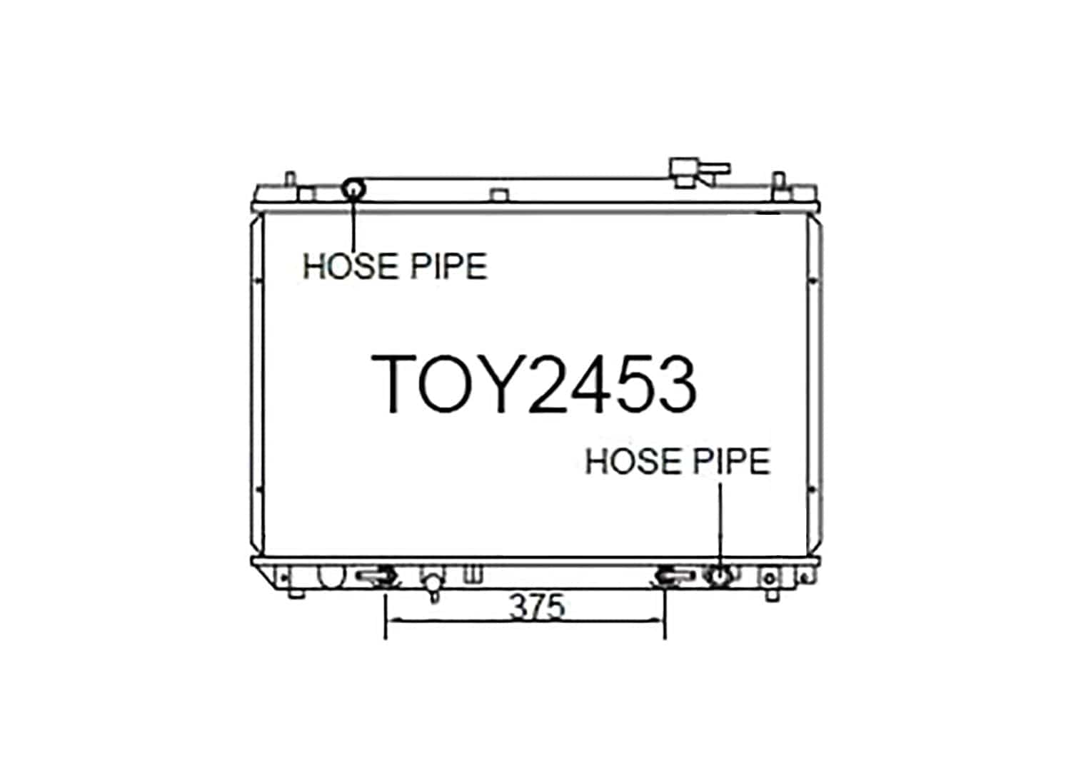 Fenix Cooling Radiator Toyota Highlander / Kluger ACU20 & Harrier ACU10 2.4L Petrol 2000-2007 SR