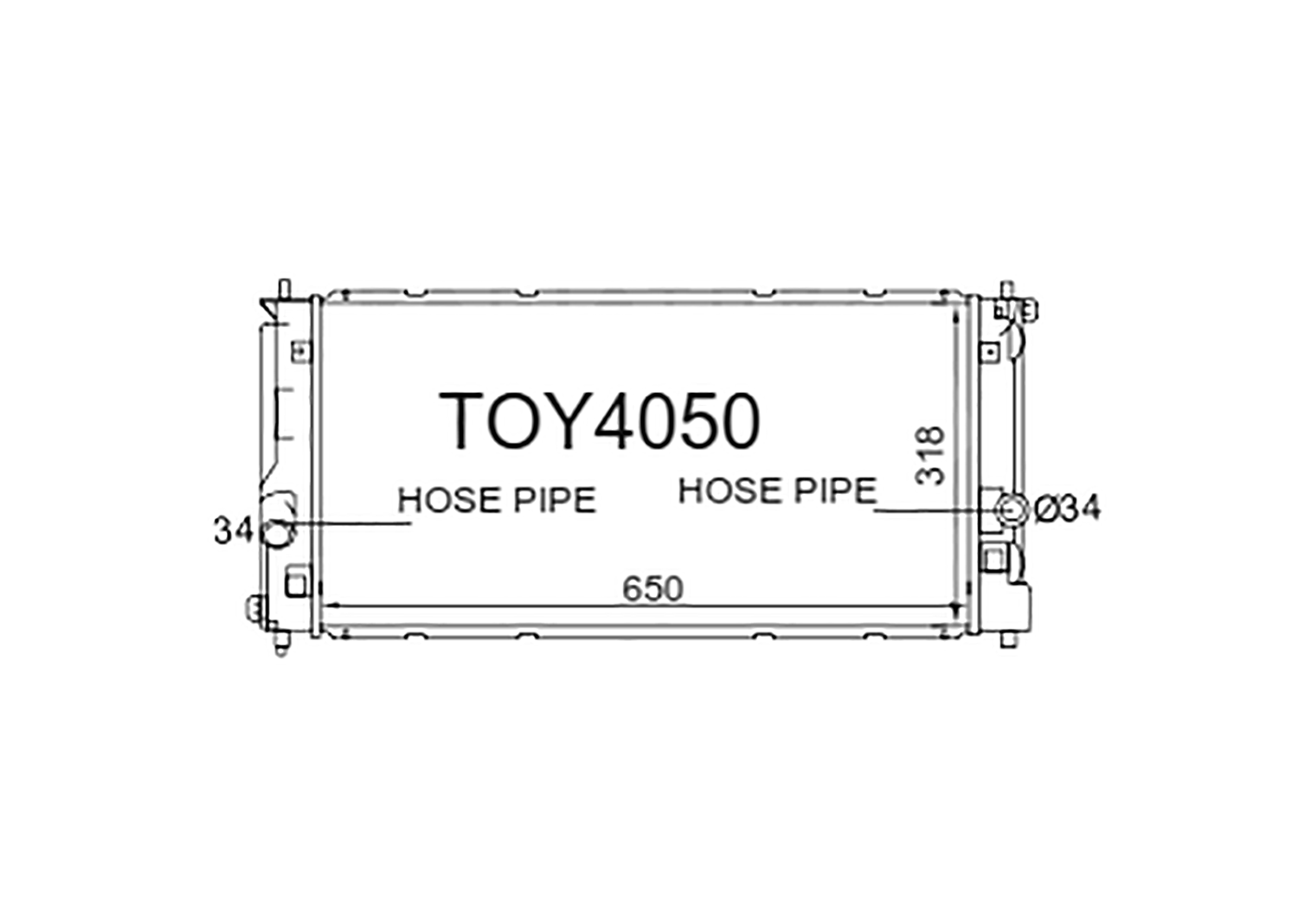Fenix Cooling Radiator Toyota MR-S / MR2 Spyder ZZW30 1.8L Petrol 1999-2007 SR