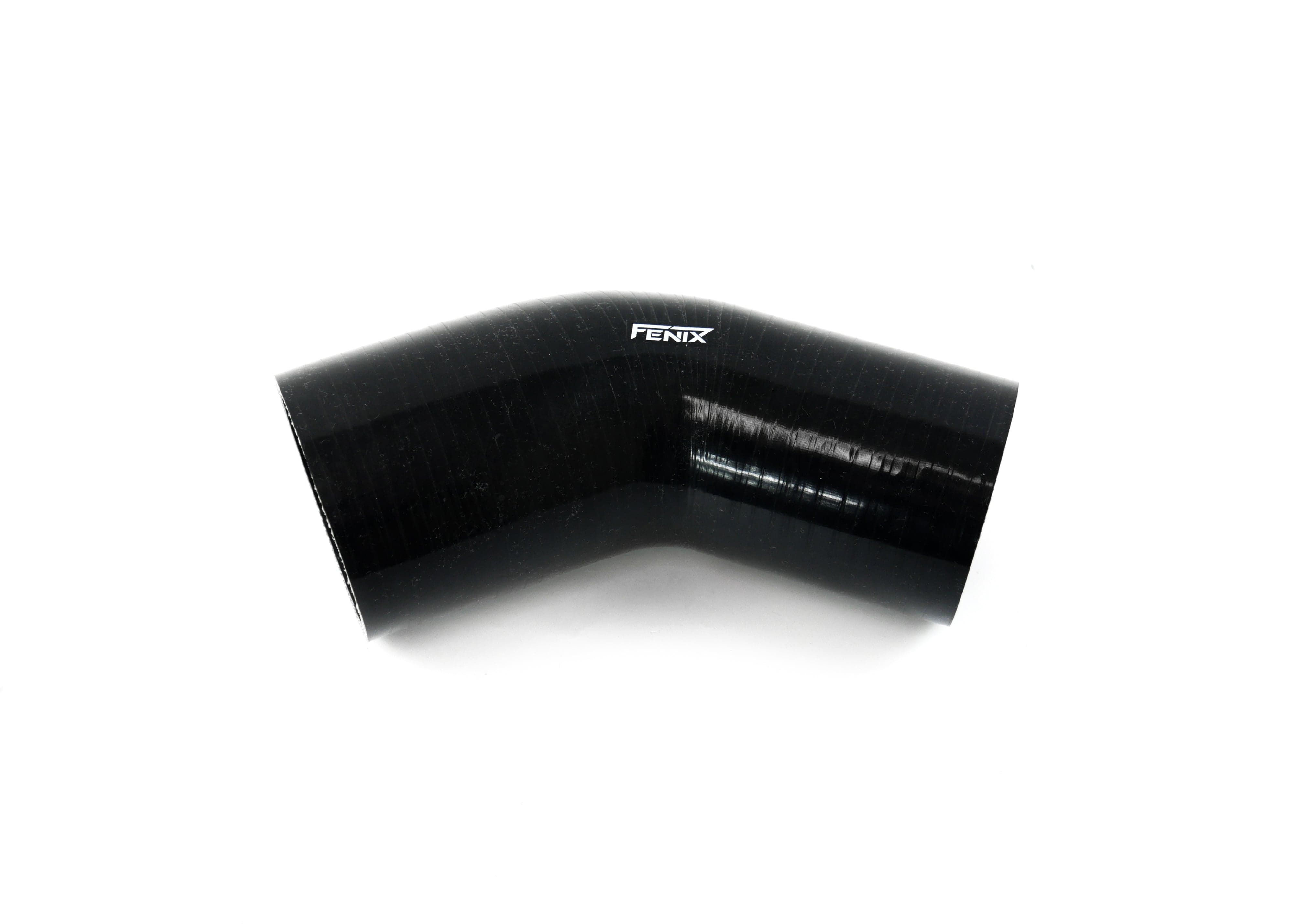 Fenix Cooling Silicone Joiner 2.5" - 2.75" / 63mm - 70mm Silicone Hose Elbow Reducer - 45Â° SR