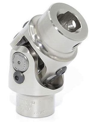 FLAMING 3/4"DD x 3/4" Smooth - Smooth Flaming River Billet Universal Joint FR1706DD SR