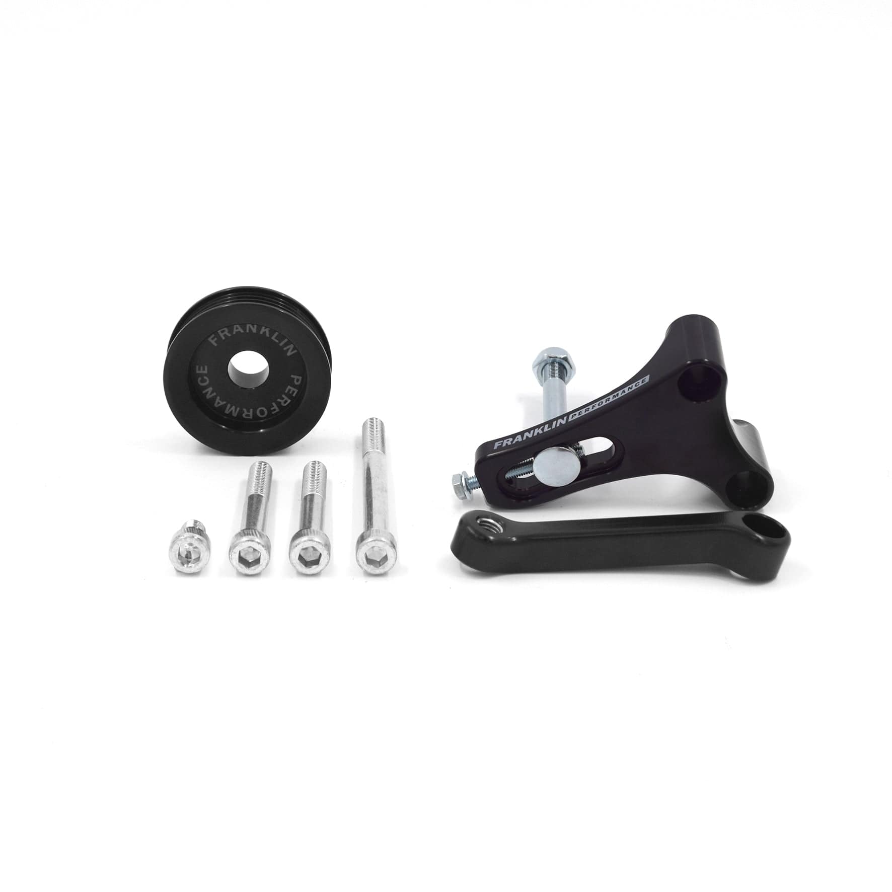 Franklin Performance Black / Bracket Set Only Franklin LS Alternator Upgrade Kit for Nissan RB 081-008-SILVER, MXA306 SR