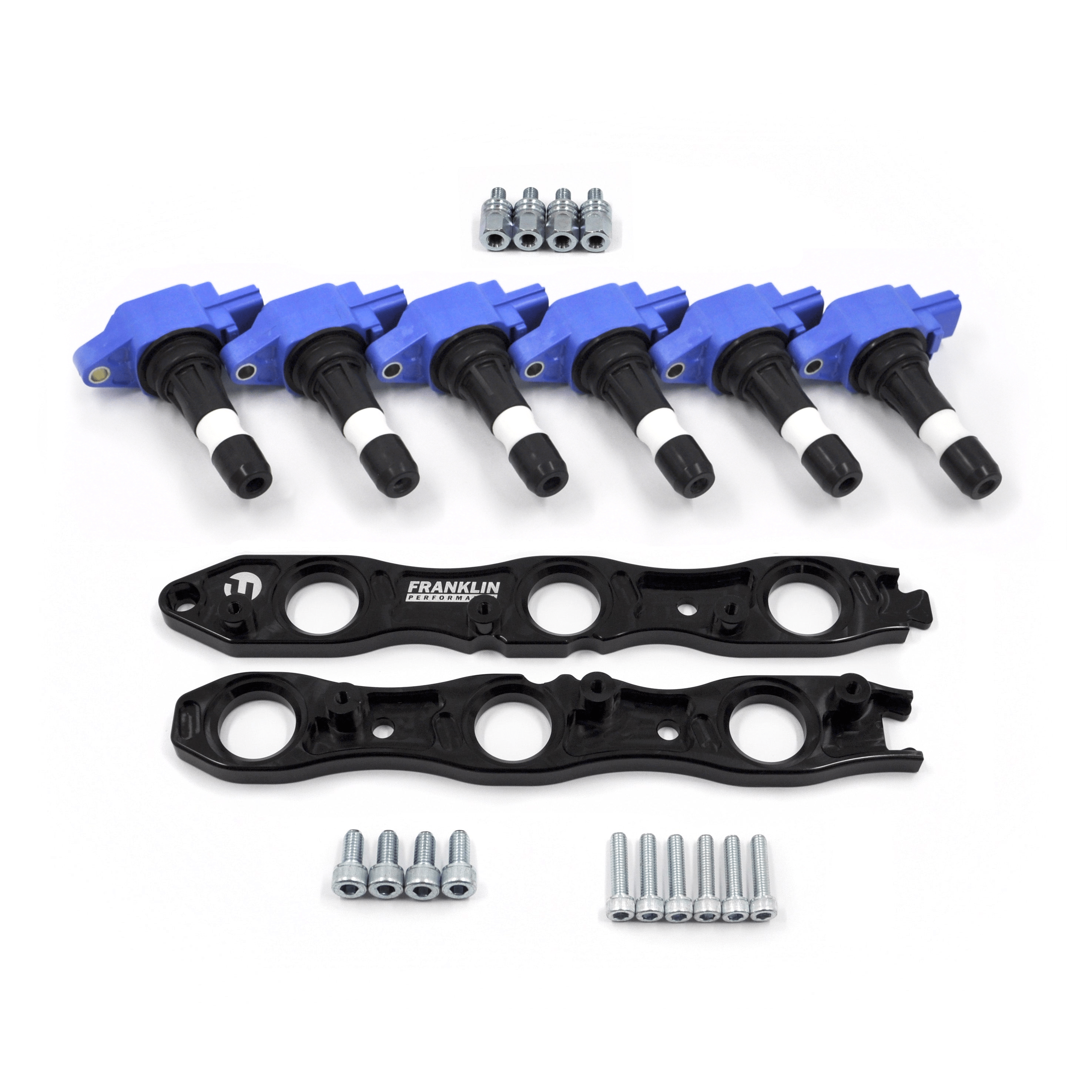 Franklin Performance Black / Non Neo / Complete Kit Franklin VR38 Coil Conversion Kit for Nissan RB Engines 069-005-SILVER, SF-DIS-103, 069-020 SR