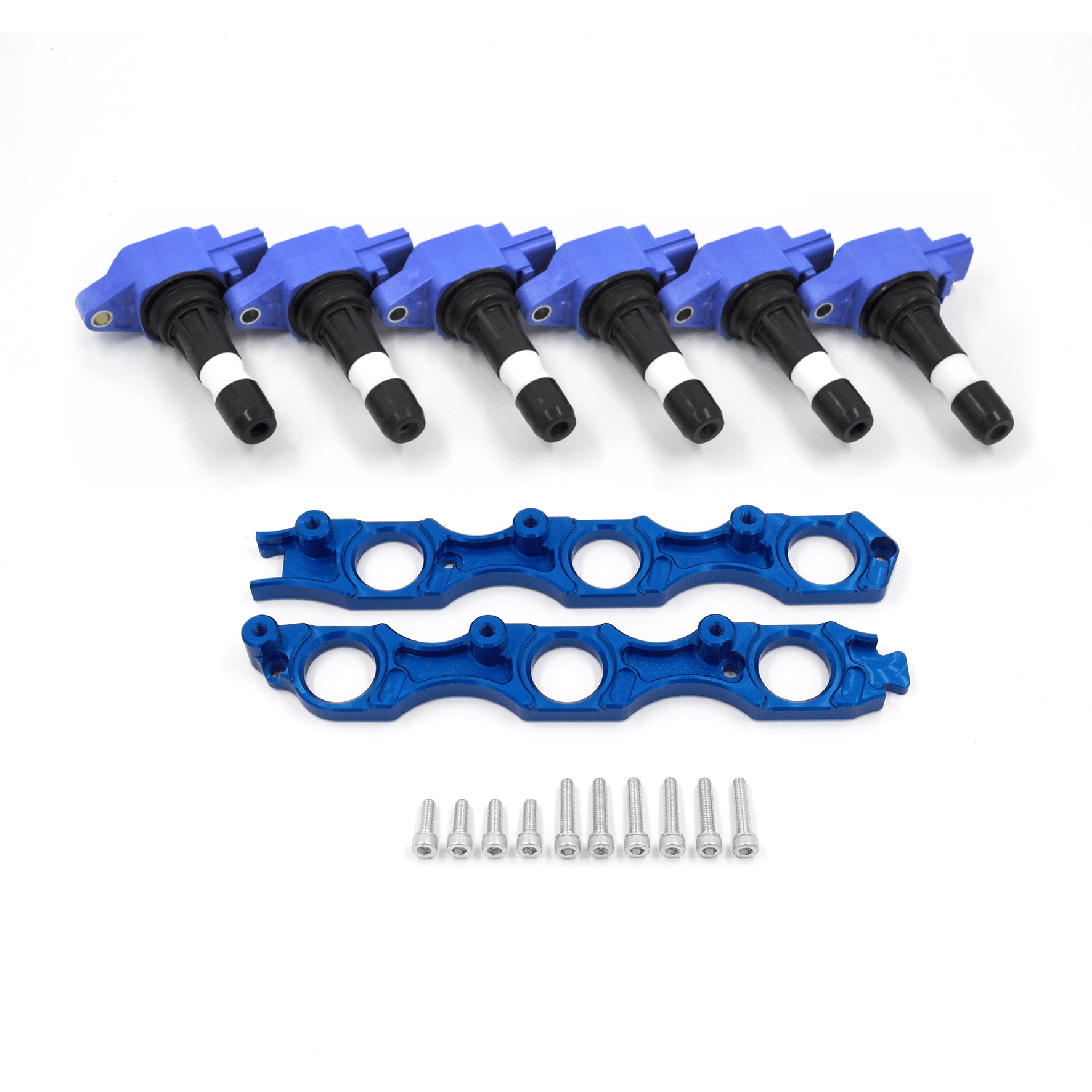 Franklin Performance Blue / Complete Kit Franklin VR38 Coil Conversion Kit for Toyota JZ Engines 069-010 SILVER, SF-DIS-103, 6x 048-001 SR