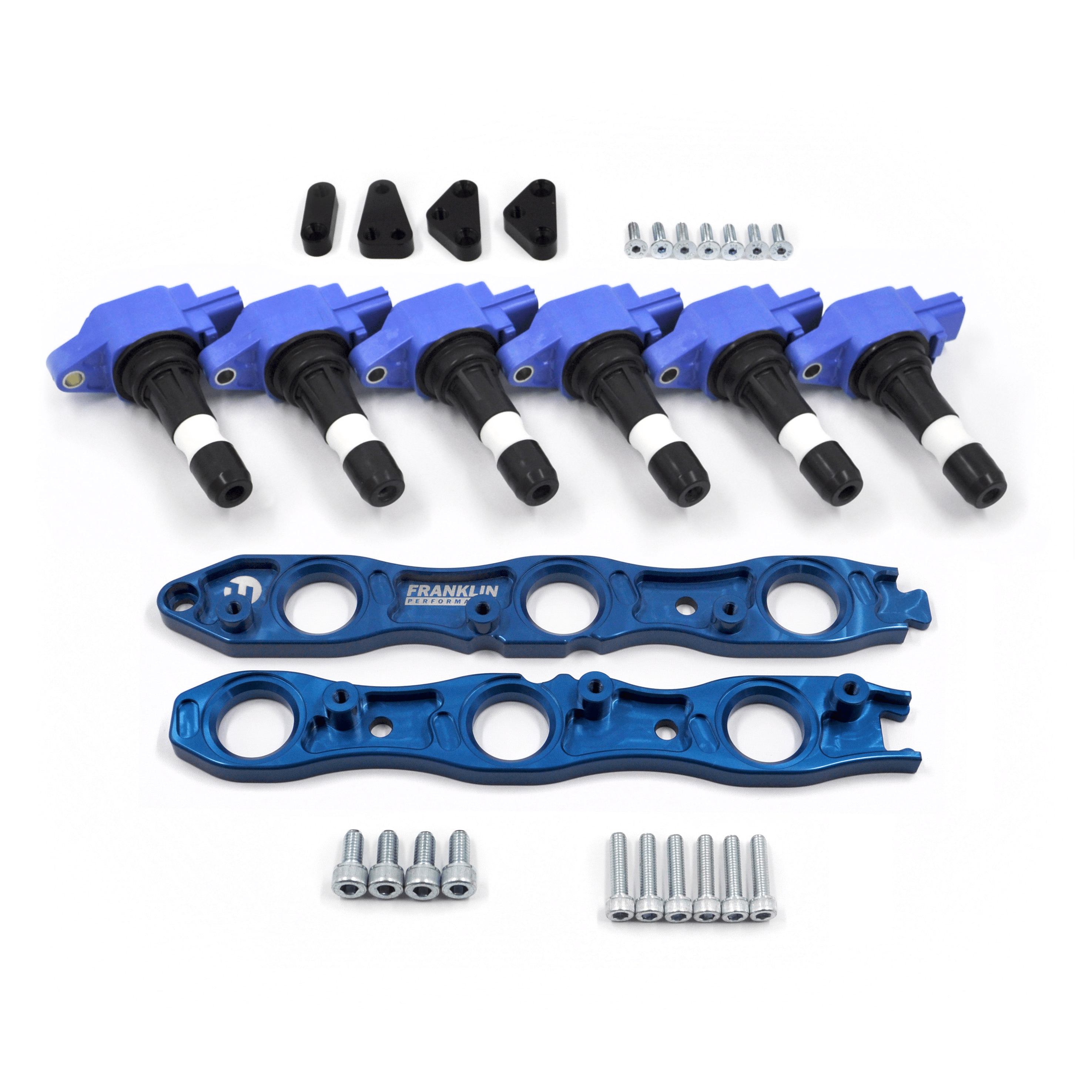 Franklin Performance Blue / Neo / Complete Kit Franklin VR38 Coil Conversion Kit for Nissan RB Engines 069-005-SILVER, SF-DIS-103, 069-020 SR