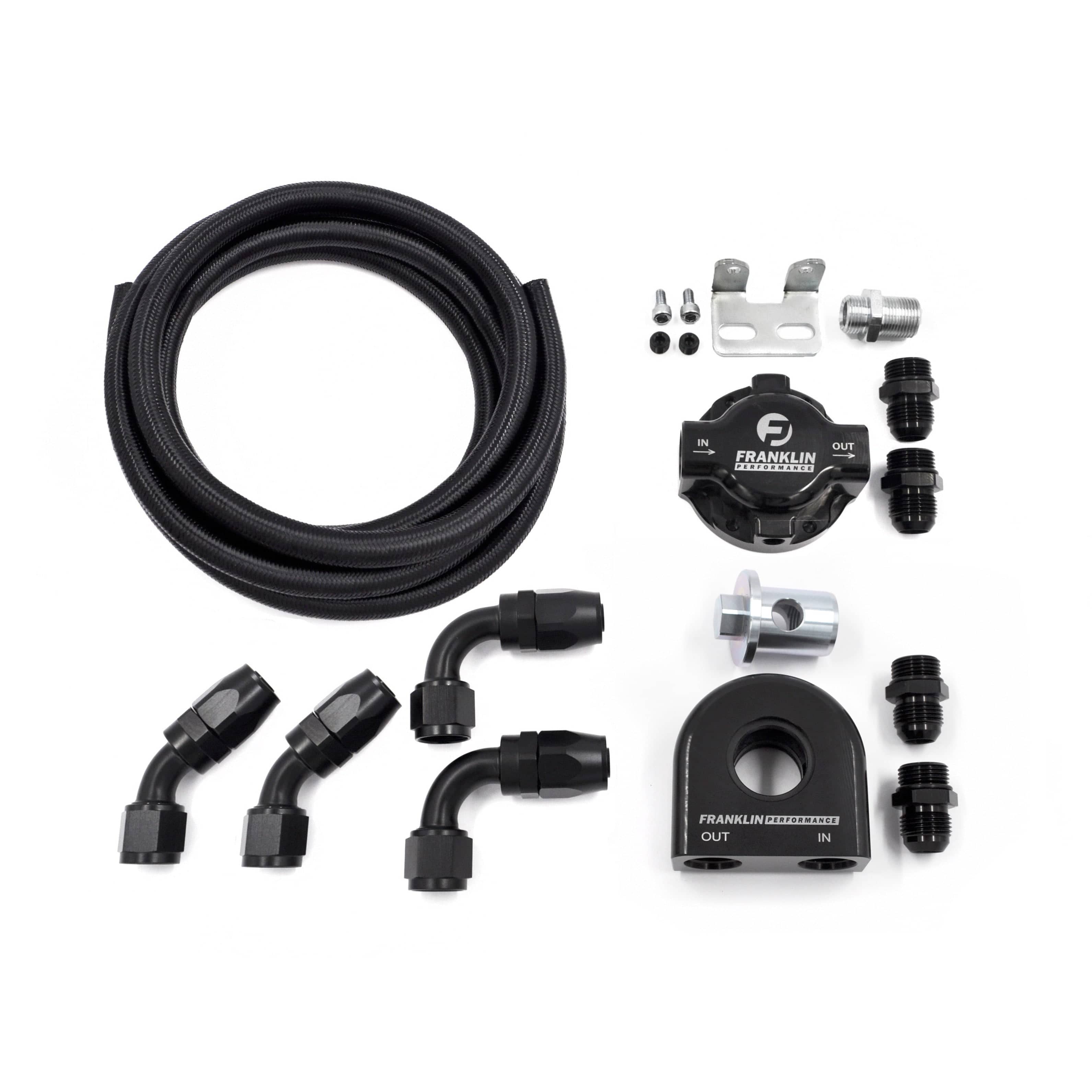 Franklin Performance Franklin Low Profile Oil Filter Relocation Kit LPOR-Kit-039-007 & 039-022 SR