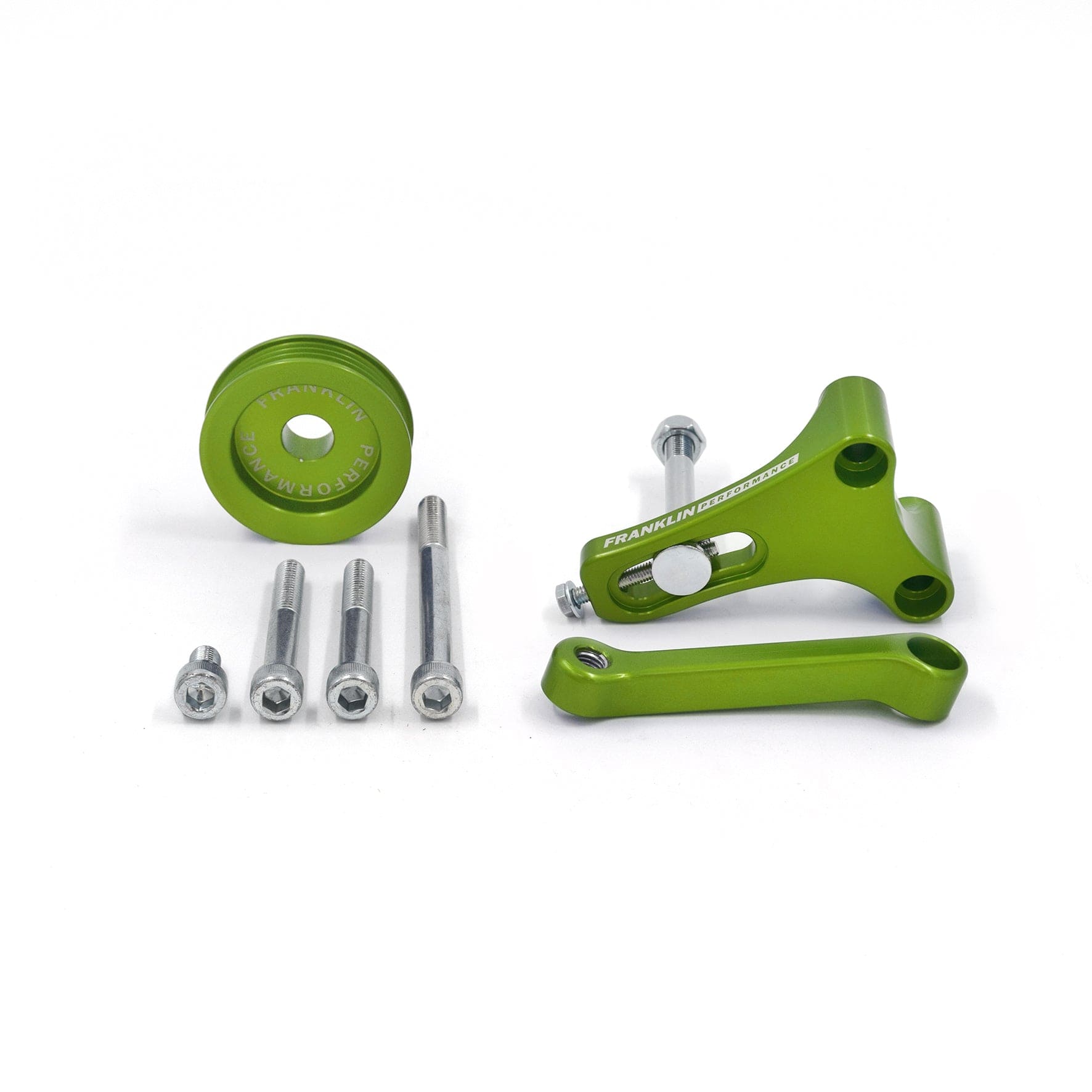 Franklin Performance Green / Bracket Set Only Franklin LS Alternator Upgrade Kit for Nissan RB 081-008-SILVER, MXA306 SR