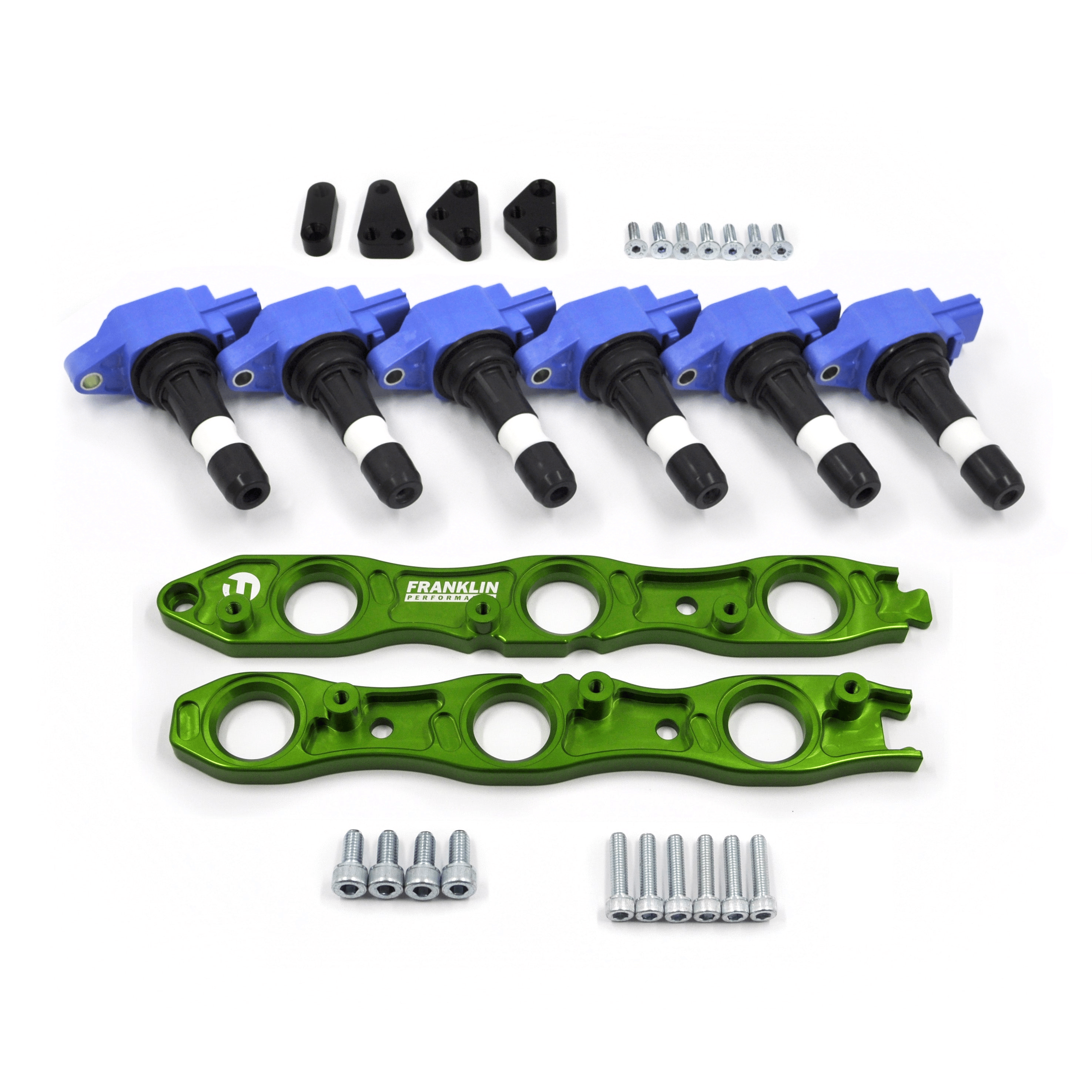 Franklin Performance Green / Neo / Complete Kit Franklin VR38 Coil Conversion Kit for Nissan RB Engines 069-005-SILVER, SF-DIS-103, 069-020 SR