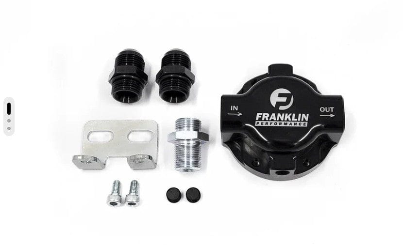 Franklin Performance Oil Filter Relocation Kits 3/4" UNF Franklin Performance Remote Oil Filter Mount SR