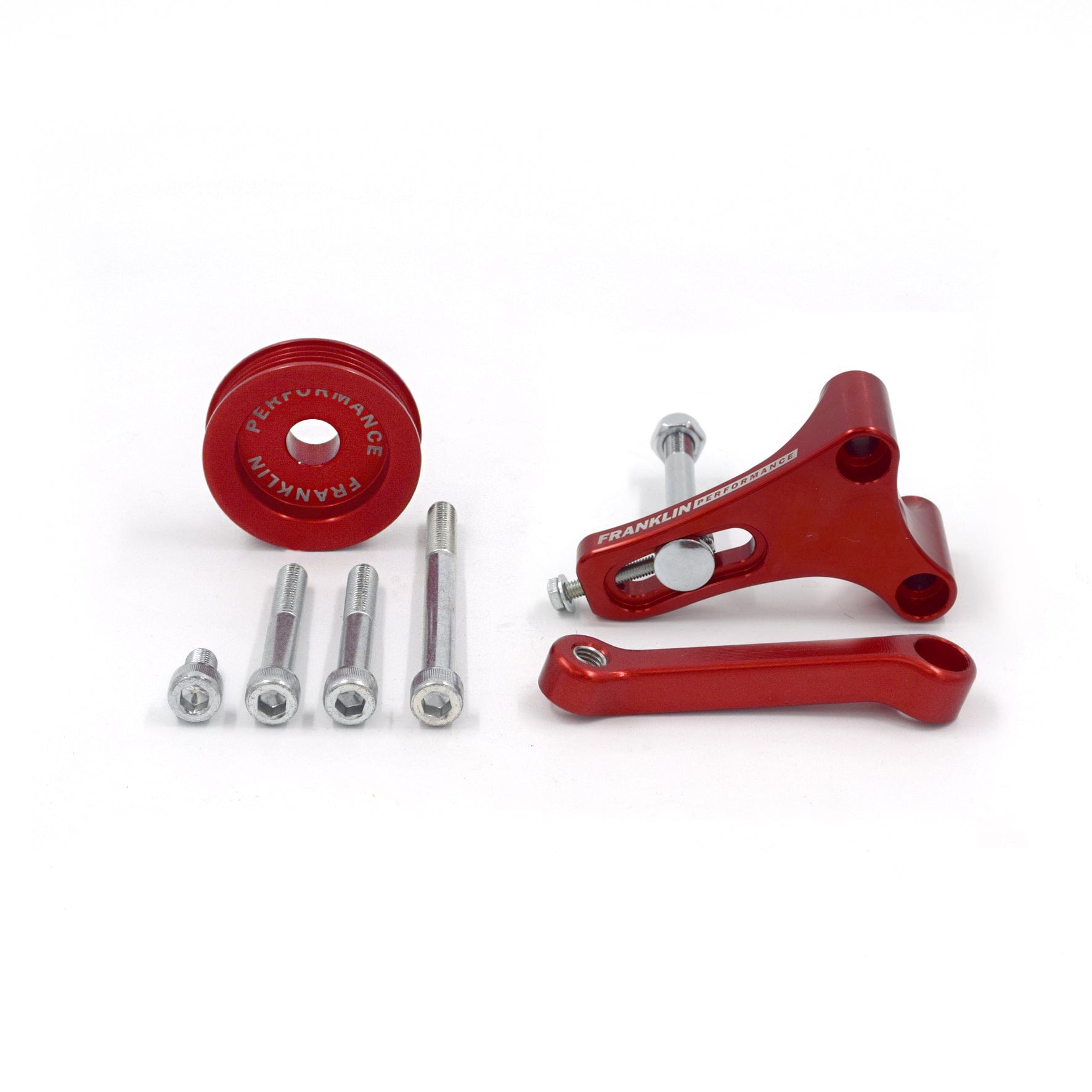 Franklin Performance Red / Bracket Set Only Franklin LS Alternator Upgrade Kit for Nissan RB 081-008-SILVER, MXA306 SR