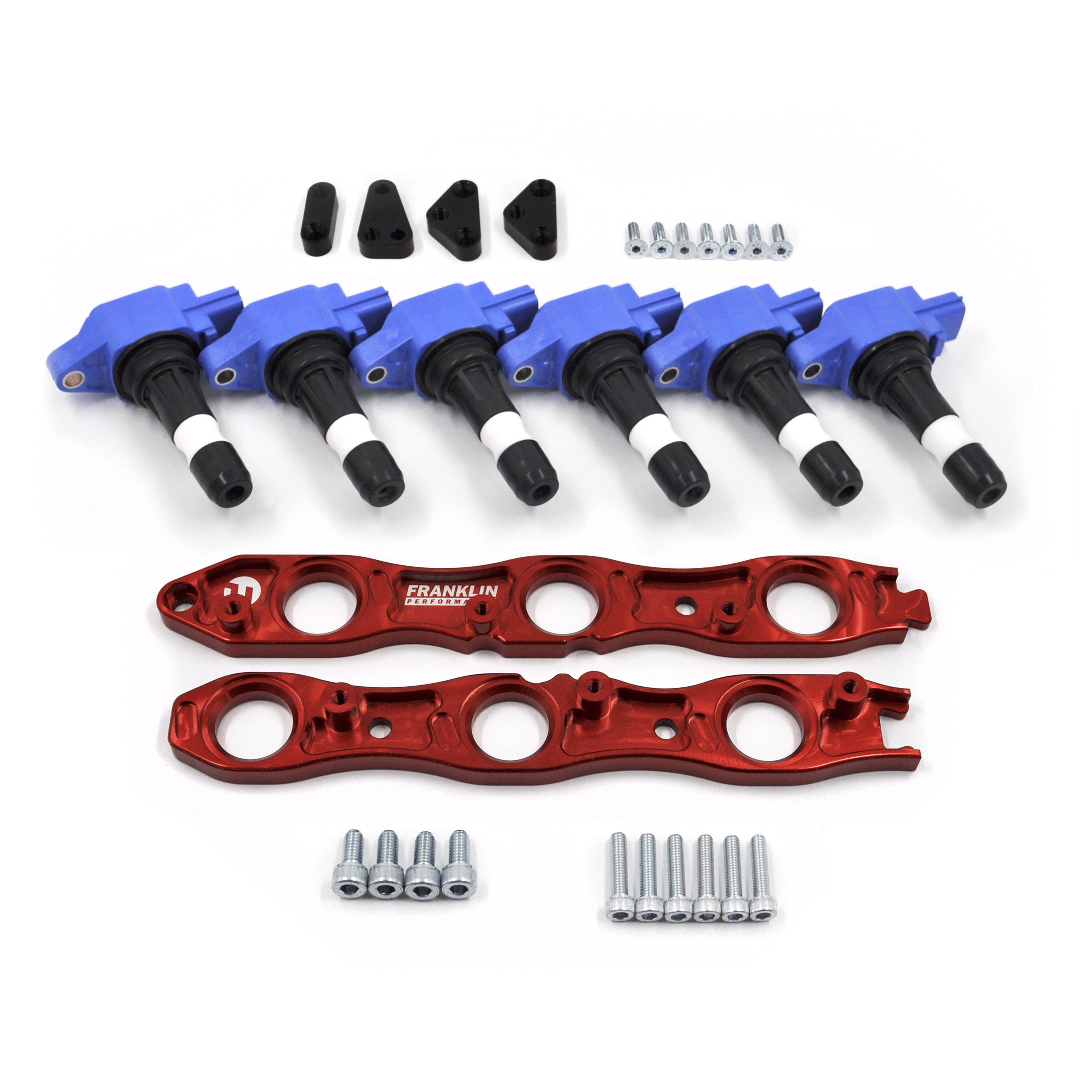 Franklin Performance Red / Neo / Complete Kit Franklin VR38 Coil Conversion Kit for Nissan RB Engines 069-005-SILVER, SF-DIS-103, 069-020 SR