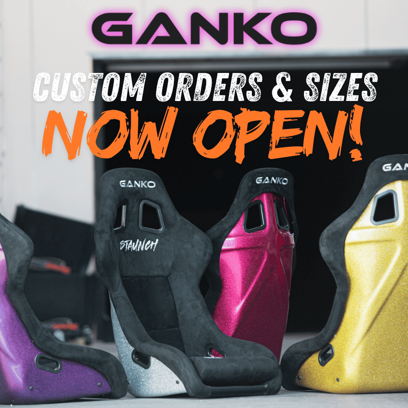 GANKO JP Seats GANKO JP - FIXED BACK SEATS - BUILD YOUR OWN SR