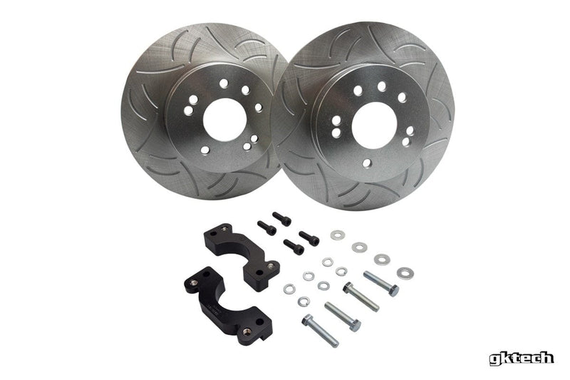 HFM.Parts 300mm Multi Stud Rear rotor upgrade kit S13, S14, S15, 180SX, 200SX (HFM-NISS-BRK-00022)