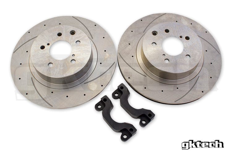 GKTECH HFM.Parts 337mm Rear Rotor Upgrade Kit R32, R33, R34 SR