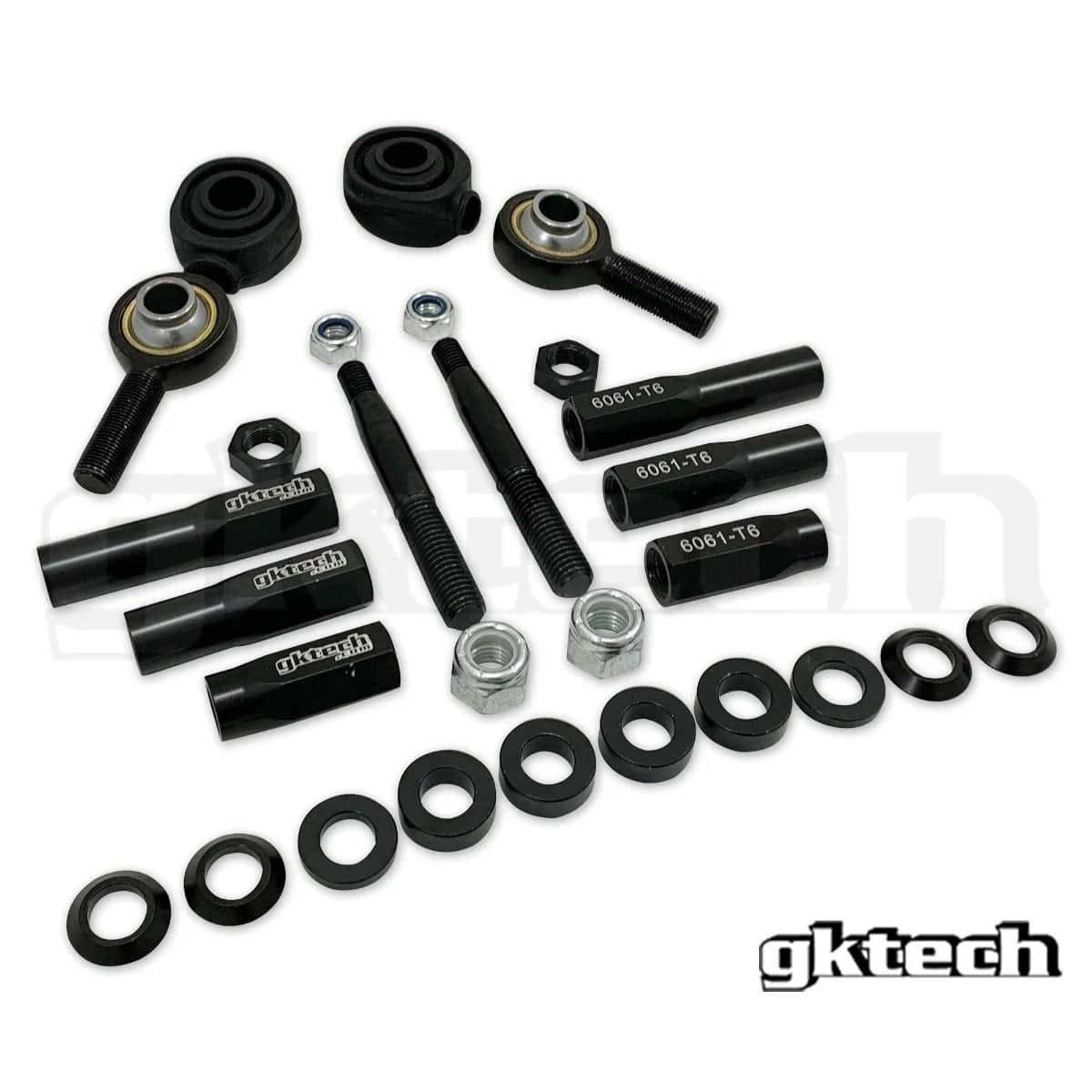 GKTECH High misalignment S13/S14/S15/Skyline tie rod ends (12mm/14mm) SR