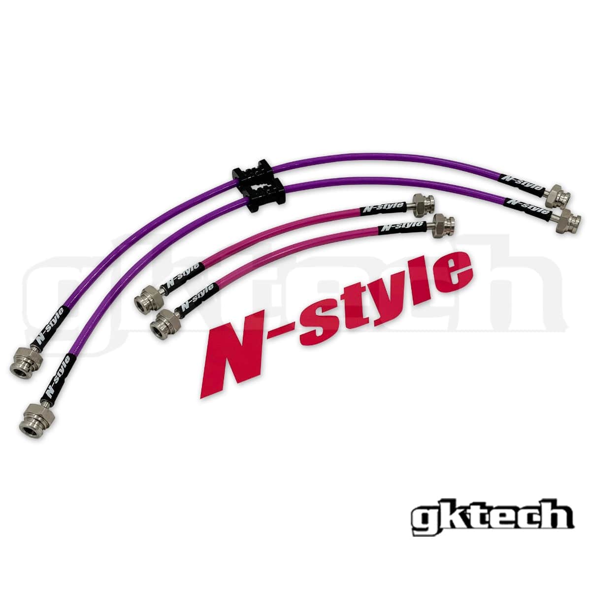 GKTECH N-Style R32 GTS-T Braided Brake Line Set SR
