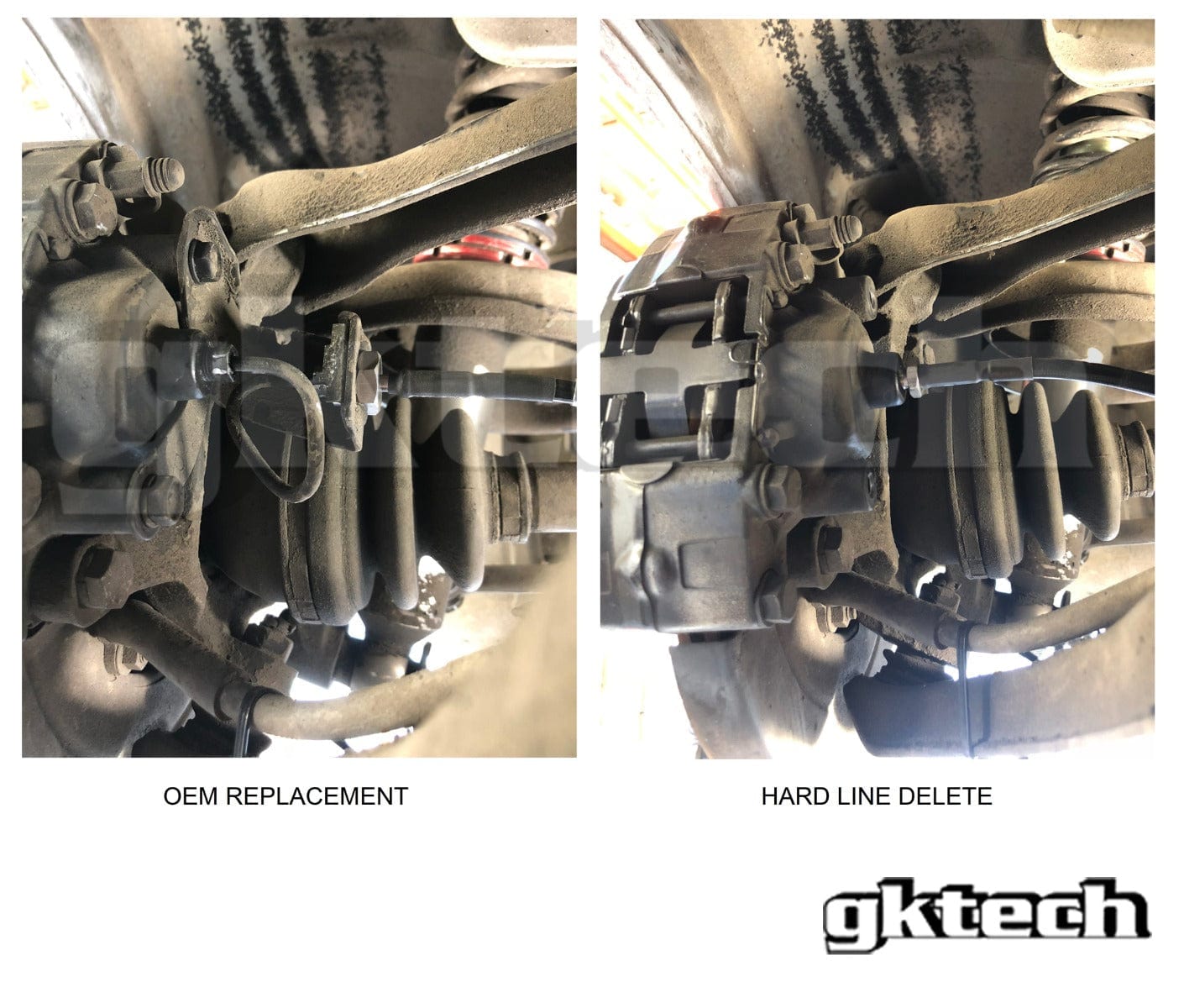 GKTECH N-Style Z32 300zx braided brake lines SR