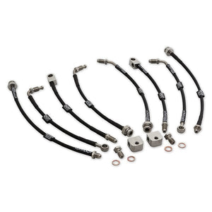 GKTech R32 GT-R, GTS4 braided brake lines
