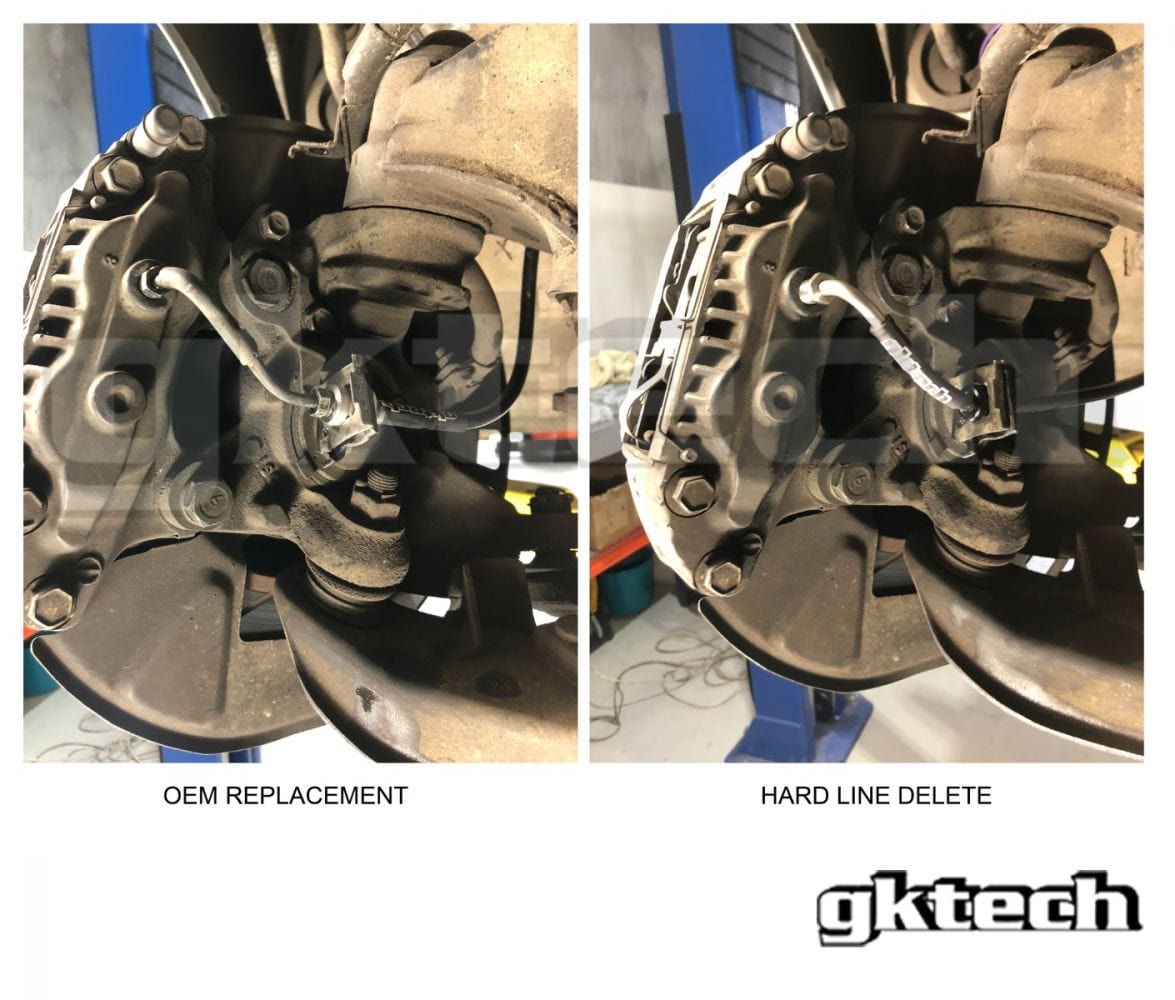 GKTECH R33 GTS-T braided brake lines SR