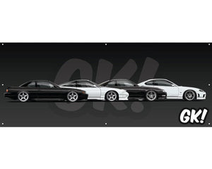 GKTech S-Chassis garage banner (SCHAS-BANN)