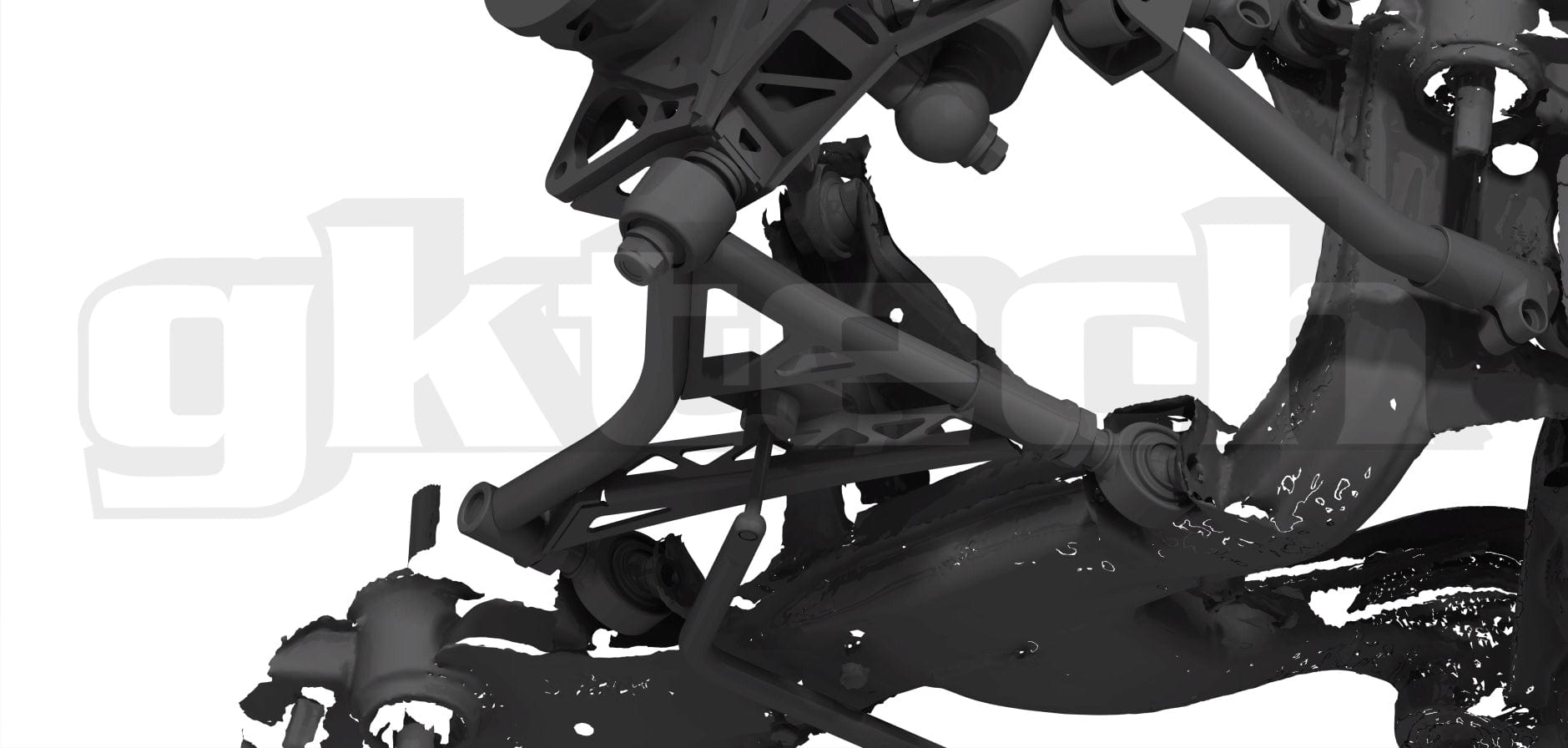 GKTECH V2 Adjustable Rear lower control arms SR