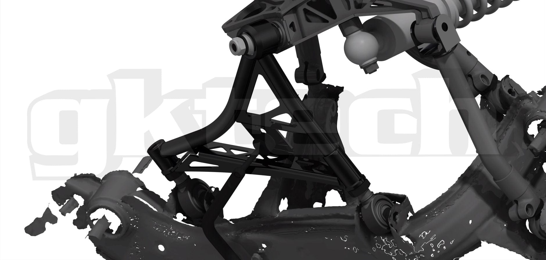 GKTECH V2 Adjustable Rear lower control arms SR