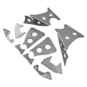 GKTech V2 S14, S15 200SX, Silvia subframe weld in reinforcement plates (s145-subf)