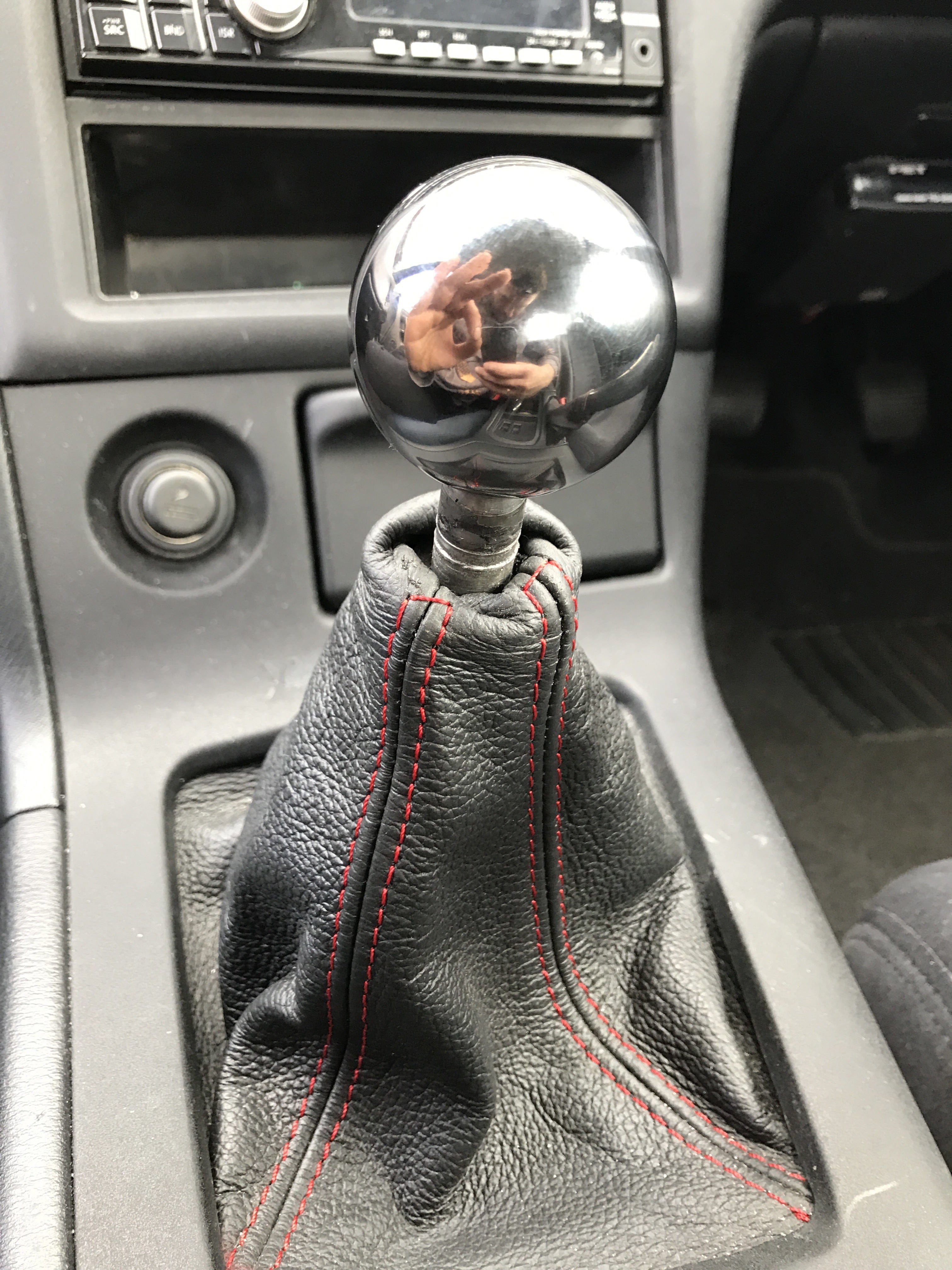 GKTECH Weighted solid steel gearknob SR