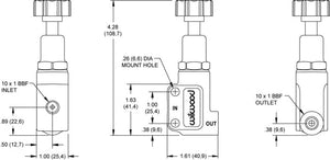 Wilwood Brake Bias Valve 260-12627 (889545067040)