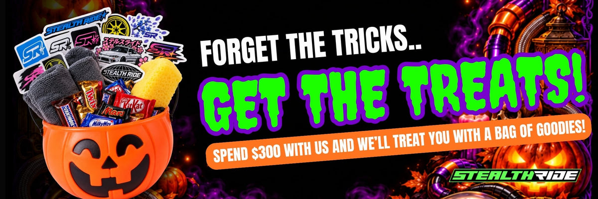 Forget the tricks, get the treats! Spend $300 and we'll treat you with a bag of goodies