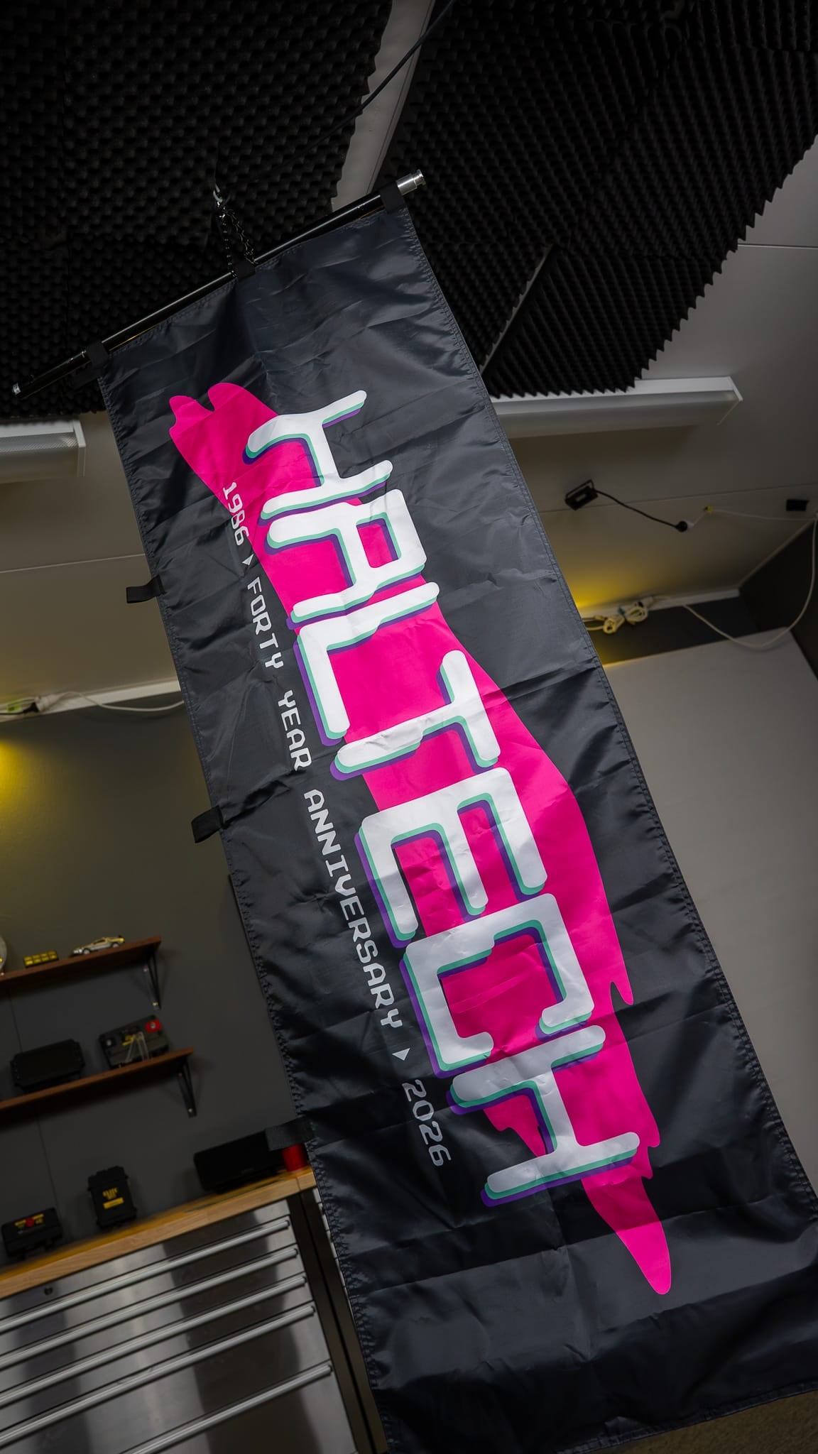 Haltech Apparel & Merchandise Haltech 40th Anniversary Nobori Flag (HT-330904) SR