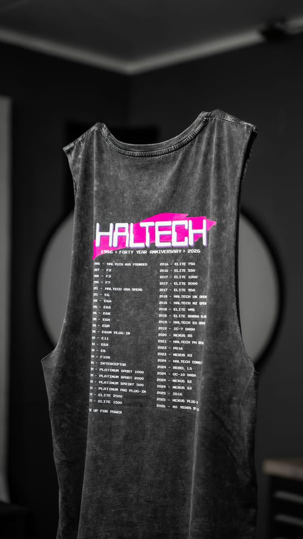 Haltech Apparel & Merchandise Haltech 40th Anniversary Tank (HT-330500) SR