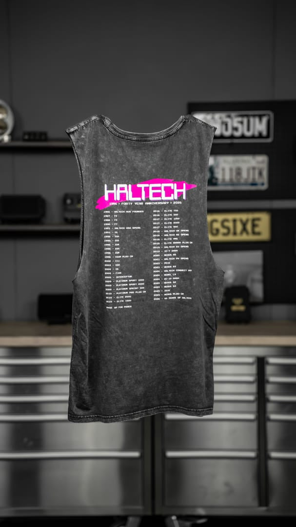 Haltech Apparel & Merchandise Haltech 40th Anniversary Tank (HT-330500) SR