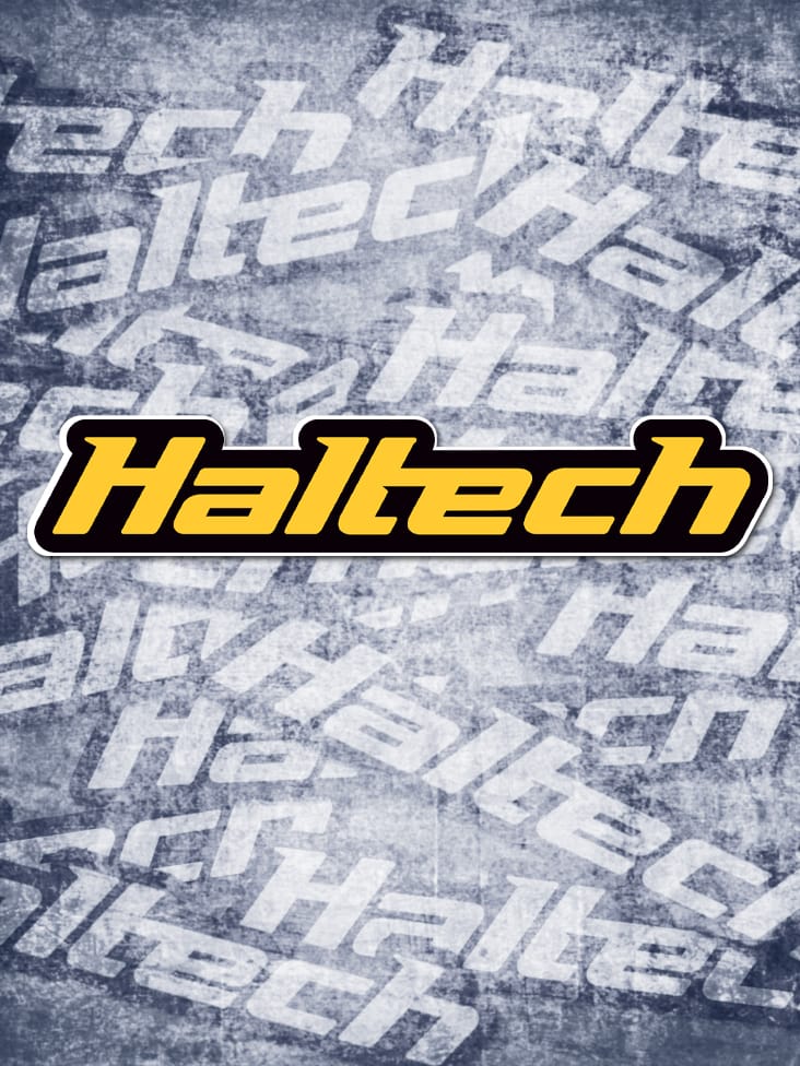 Haltech Apparel & Merchandise Haltech Logo Colour Sticker - Yellow Size: 280mm (11") Haltech Logo Colour Sticker - Yellow (HT-300109) SR