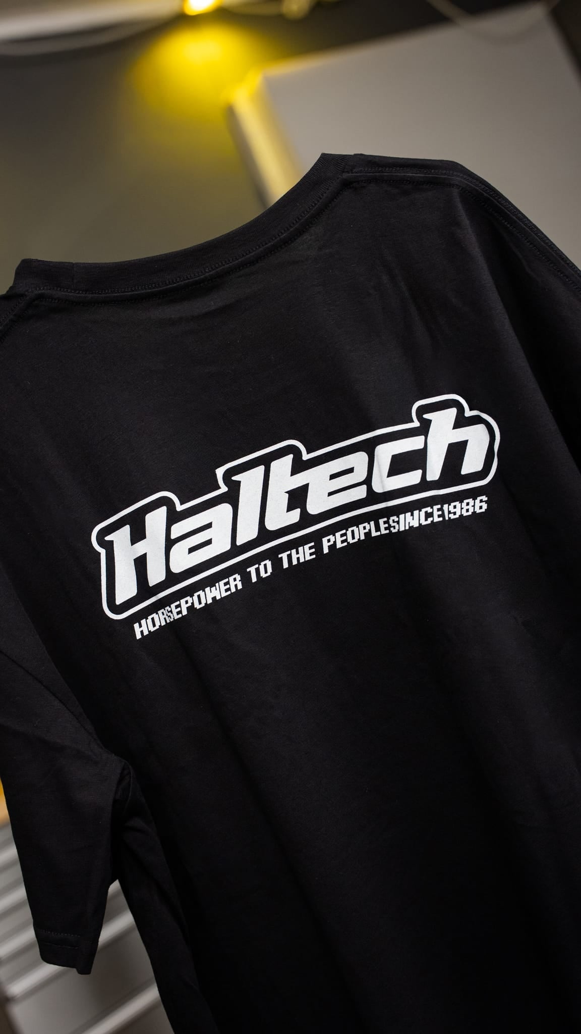 Haltech Apparel & Merchandise Haltech New Classic Tee - White Logo (HT-330000WH) SR