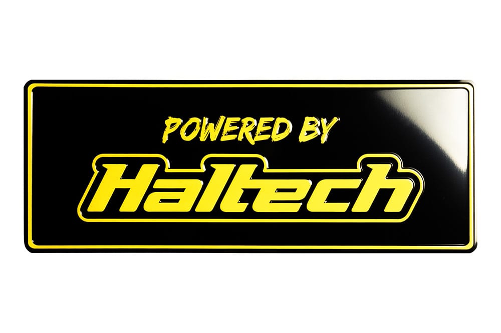 Haltech Apparel & Merchandise Haltech Powered By Haltech Vanity Plate (HT-300401) SR